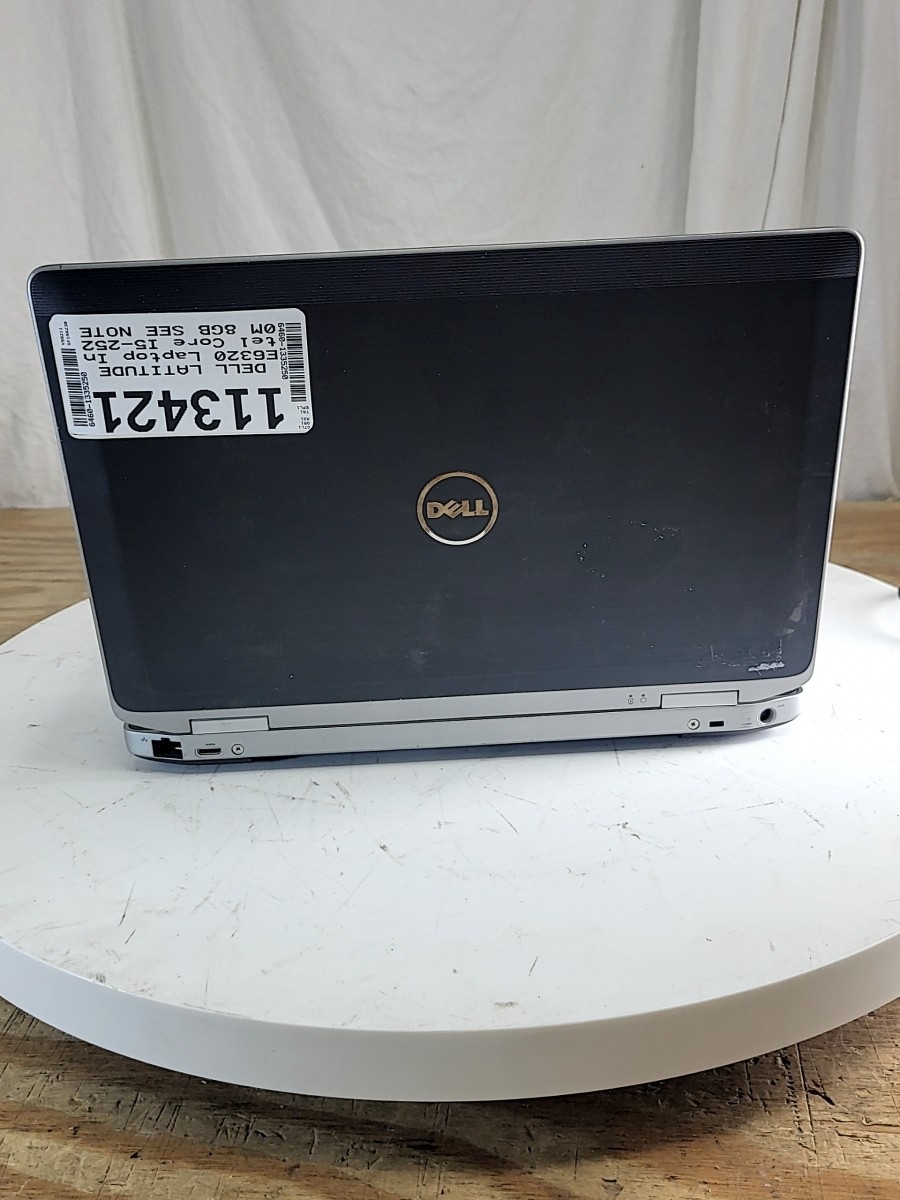 DELL LATITUDE E6320 Laptop Intel Core I5-2520M 8GB SEE NOTES