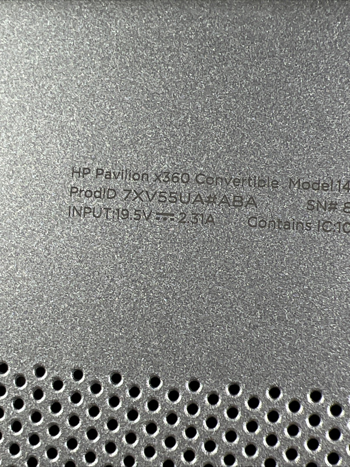 HP PAVILION X360 CONVERTIBLE 14-CD2XXX INTEL CORE I5-10210U 1.60GHZ 8GB RAM