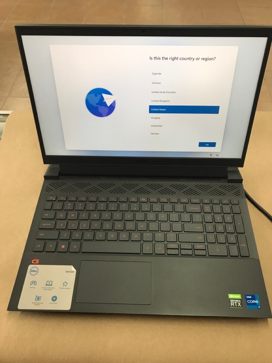 DELL G15 5511 16gb ram , 500GB HD (BJ4003478)