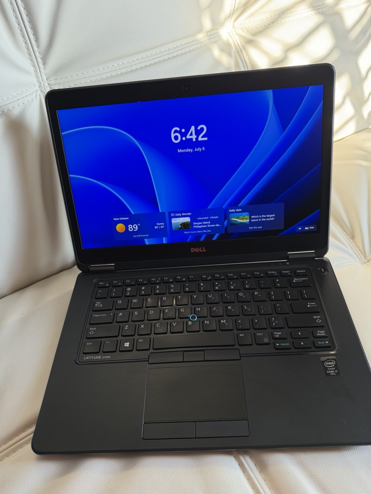 Dell Latitude E7450 14″ Core i7-vPro 2.6GHz 16GB RAM 256GB SSD WIN 11
