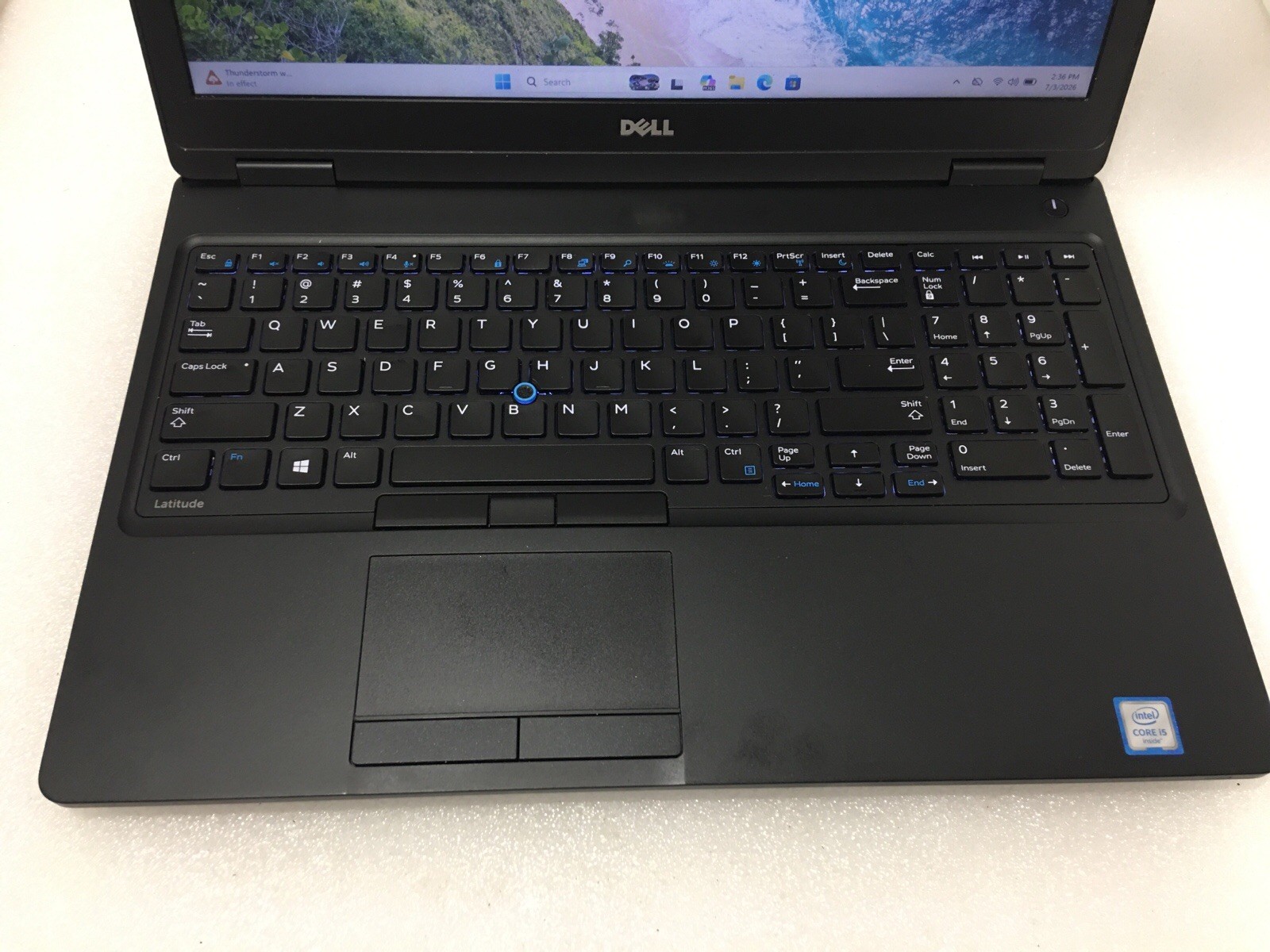 Dell Latitude E5570 128gb SSD Win 11 i3-6100u 2.30ghz 8gb Ram Hdmi Webcam
