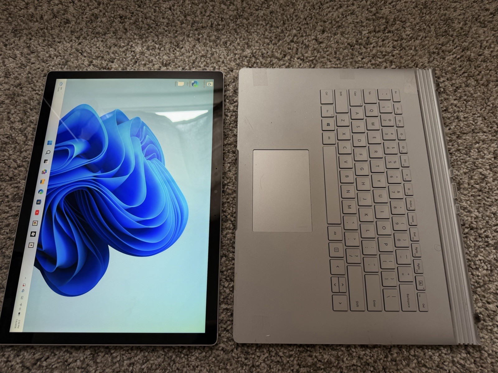 Microsoft Surface Book 3 15″ (256GB, Intel i7-10th, 16GB RAM) Silver