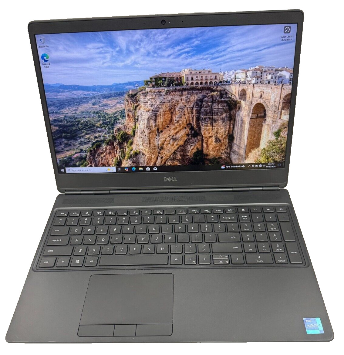 Dell Precision 7560 Laptop – i7-11850H 2.5ghz 32GB 512GB -T1200-Webcam- Dell Wty