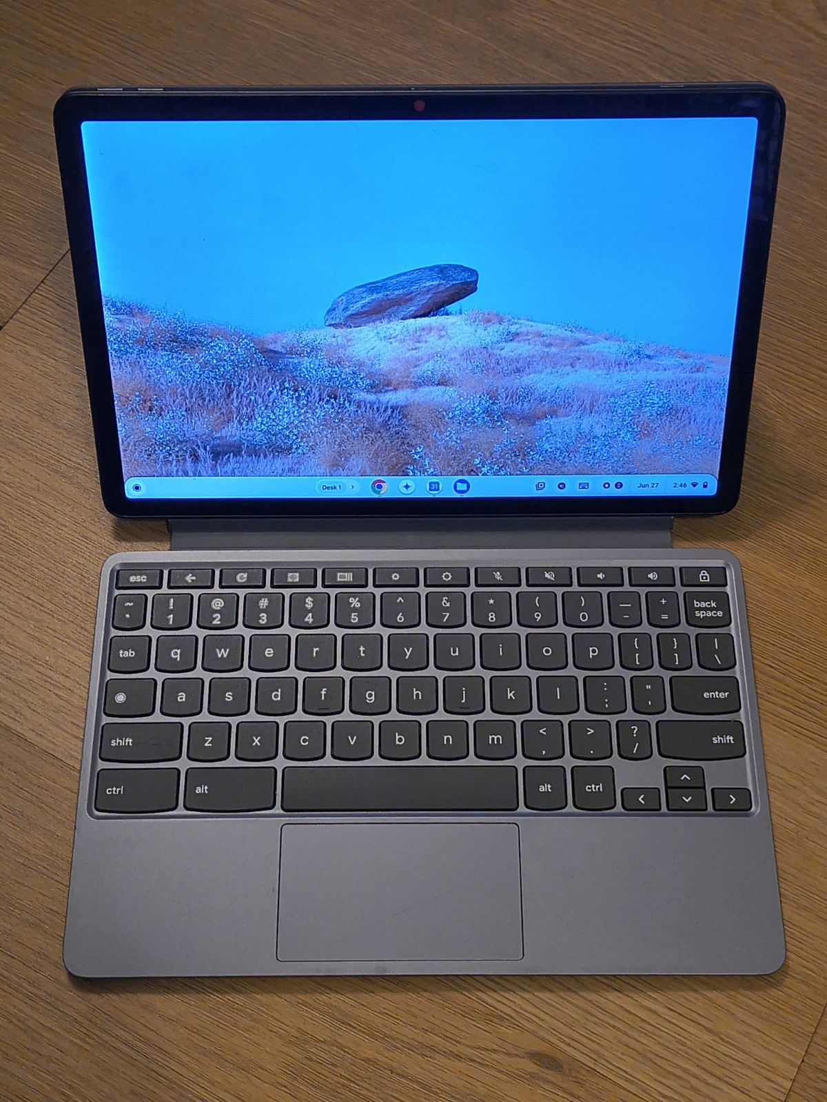 Lenovo – Duet 2-in-1 Chromebook 11″ 2K LCD Touchscreen Laptop