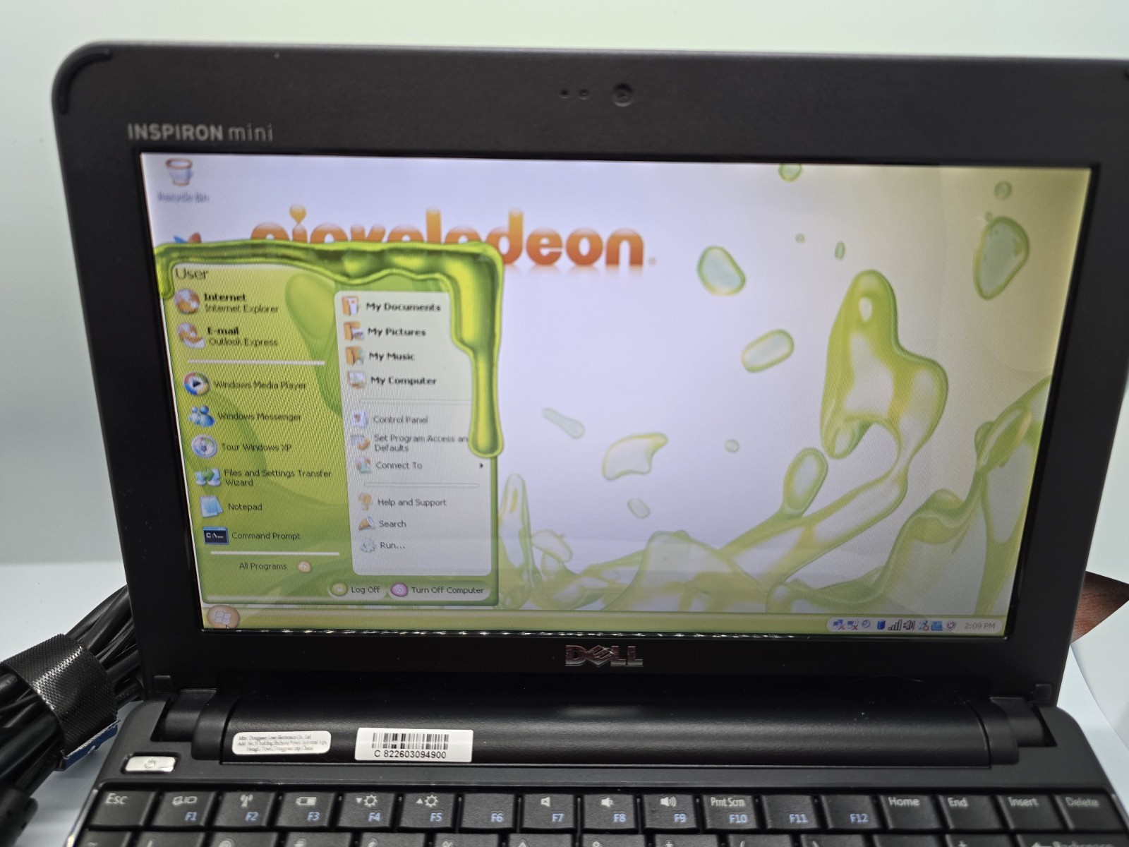 Dell Inspiron Mini Special Edition -Nickelodeon Slime Ed. -Collector item *READ*