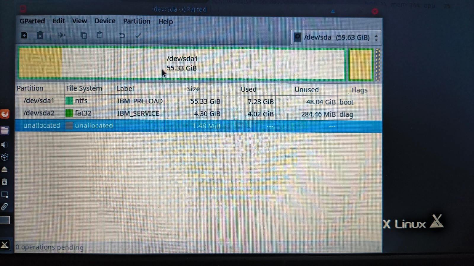 Thinkpad X40 60GB SSD 1.8″ HD for TP X40 2371, restored OS, 1.8″