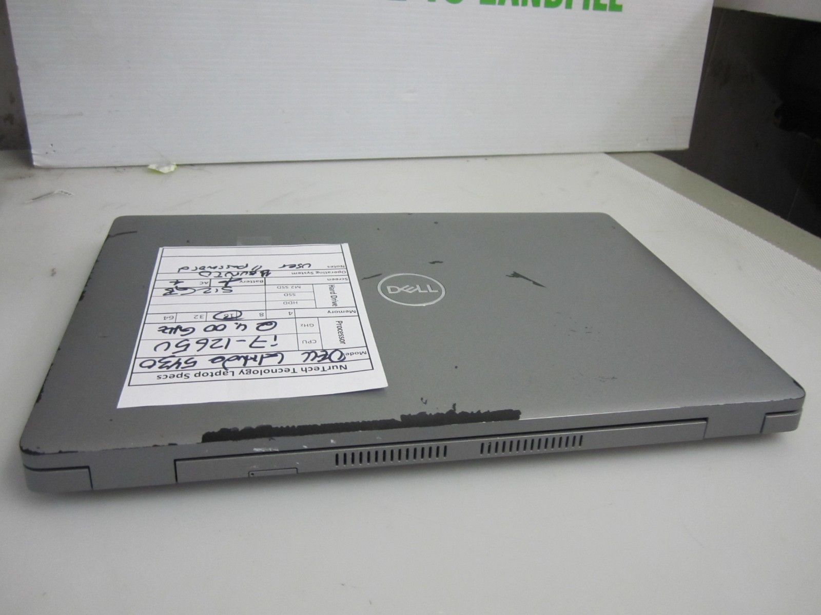 Dell Latitude 5430 i7-1265U 4.00GHz 16GB 512GB M2SSD UBUNTU LAPTOP + AC