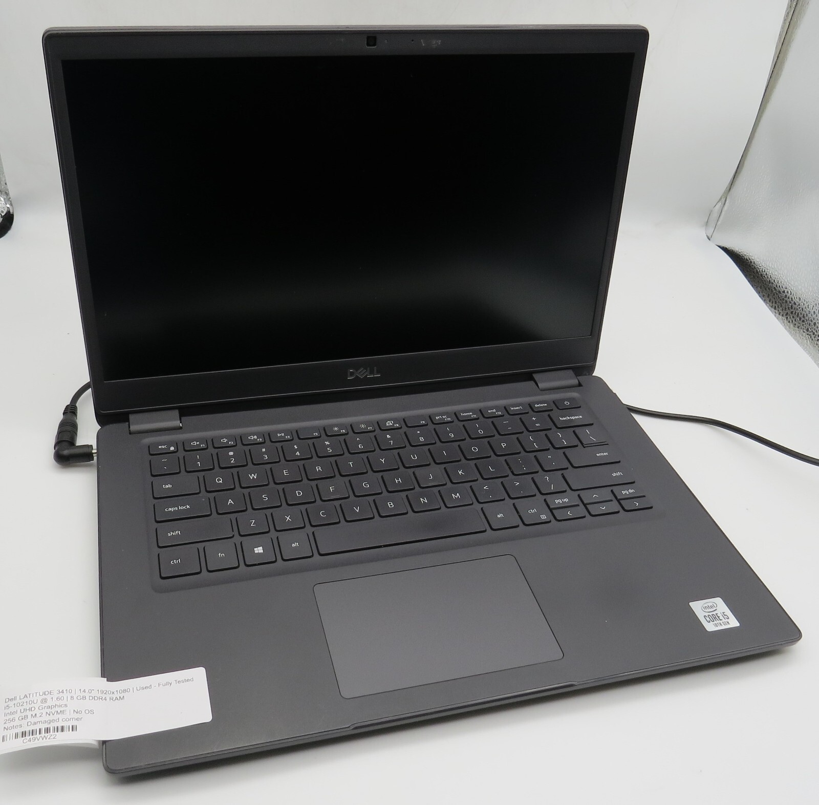Dell Latitude 3410-14-i5-10210U@1.60GHz-8GB DDR4 RAM-256GB M.2 SATA-NO OS-READ
