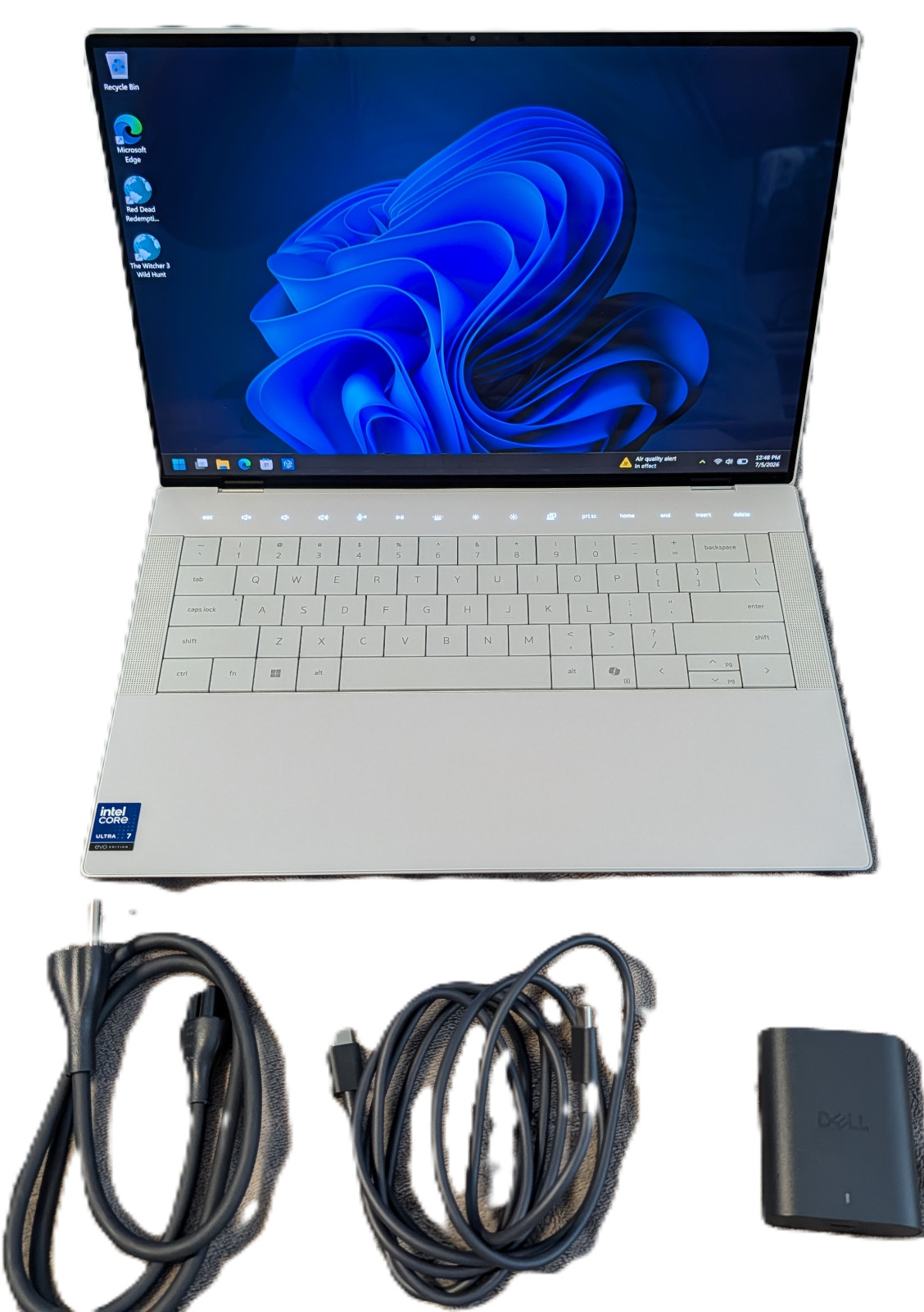 Dell Premium 14.5″ 3.2K OLED Touch Laptop Intel Ultra 7 255H 32GB 1TB SSD