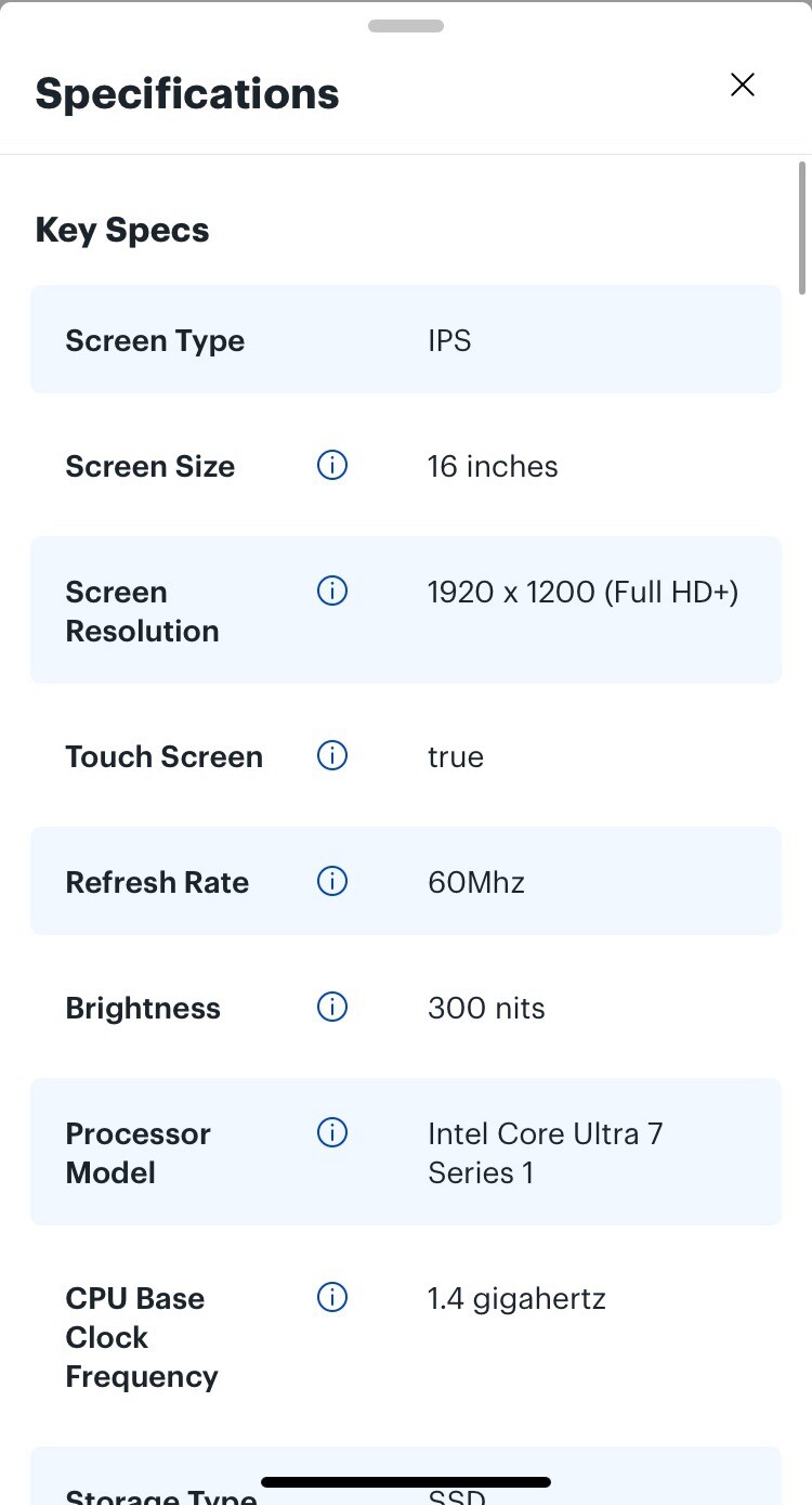 Dell – Inspiron 2-in-1 16″ IPS LED FHD Touch Screen -Ultra 7 with 16GB – 1TB SSD
