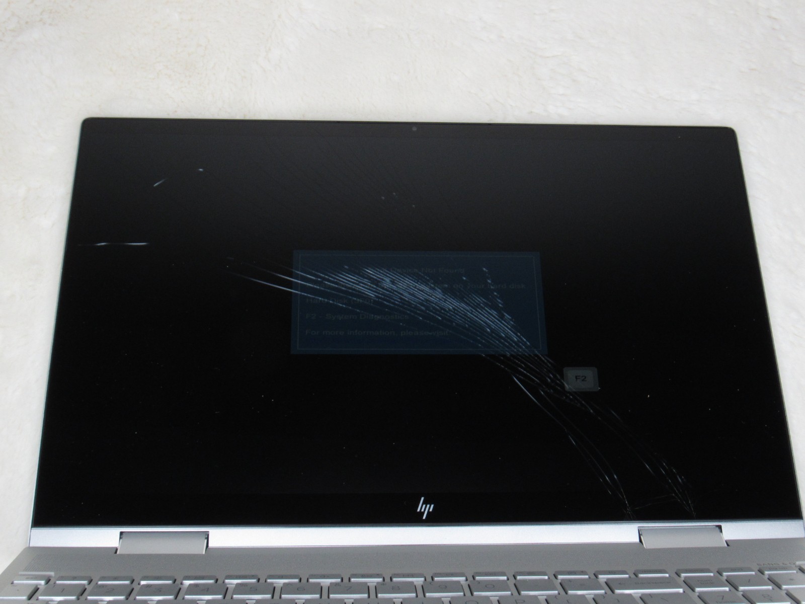 HP ENVY X360 15-ed1078ms Intel i7-1165G7 2.80GHz 16GB RAM / FOR PARTS