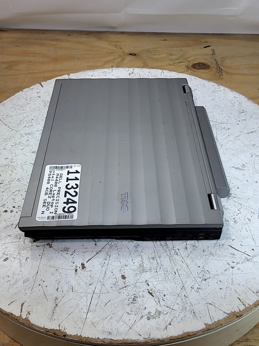 DELL PRECISION M4400 Laptop Intel CORE2 DUO P8400 4GB SEE NOTES