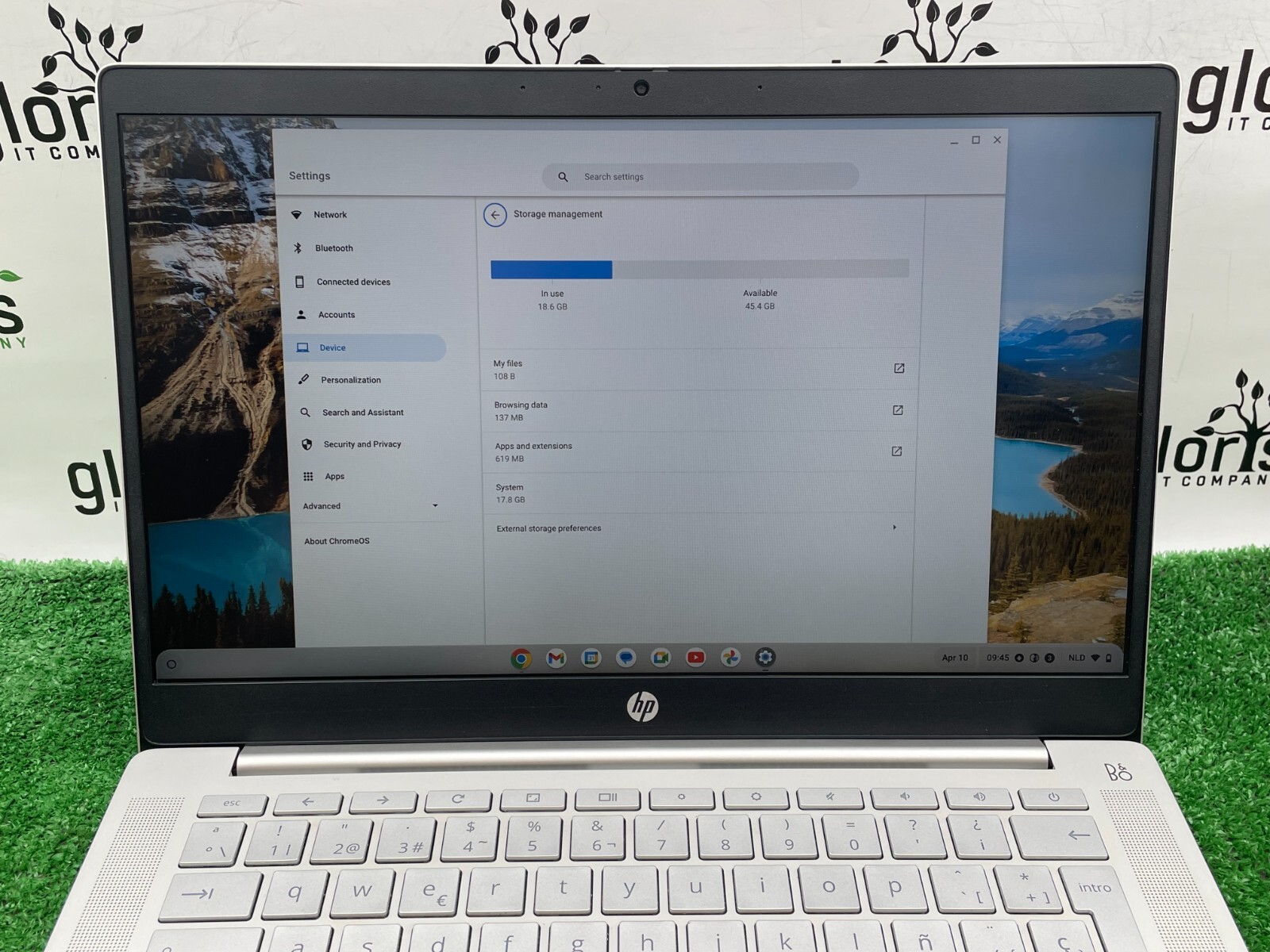 HP Pro c640 Chromebook Laptop Intel i5-10310U 1.70GHz 8GB RAM 64GB SSD ChromeOS