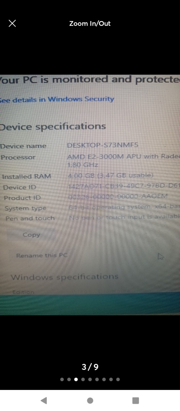Lenovo ThinkPad Edge E525 15.6″ AMD E2-3000M 4GB 297GB SSD Win 10 Home