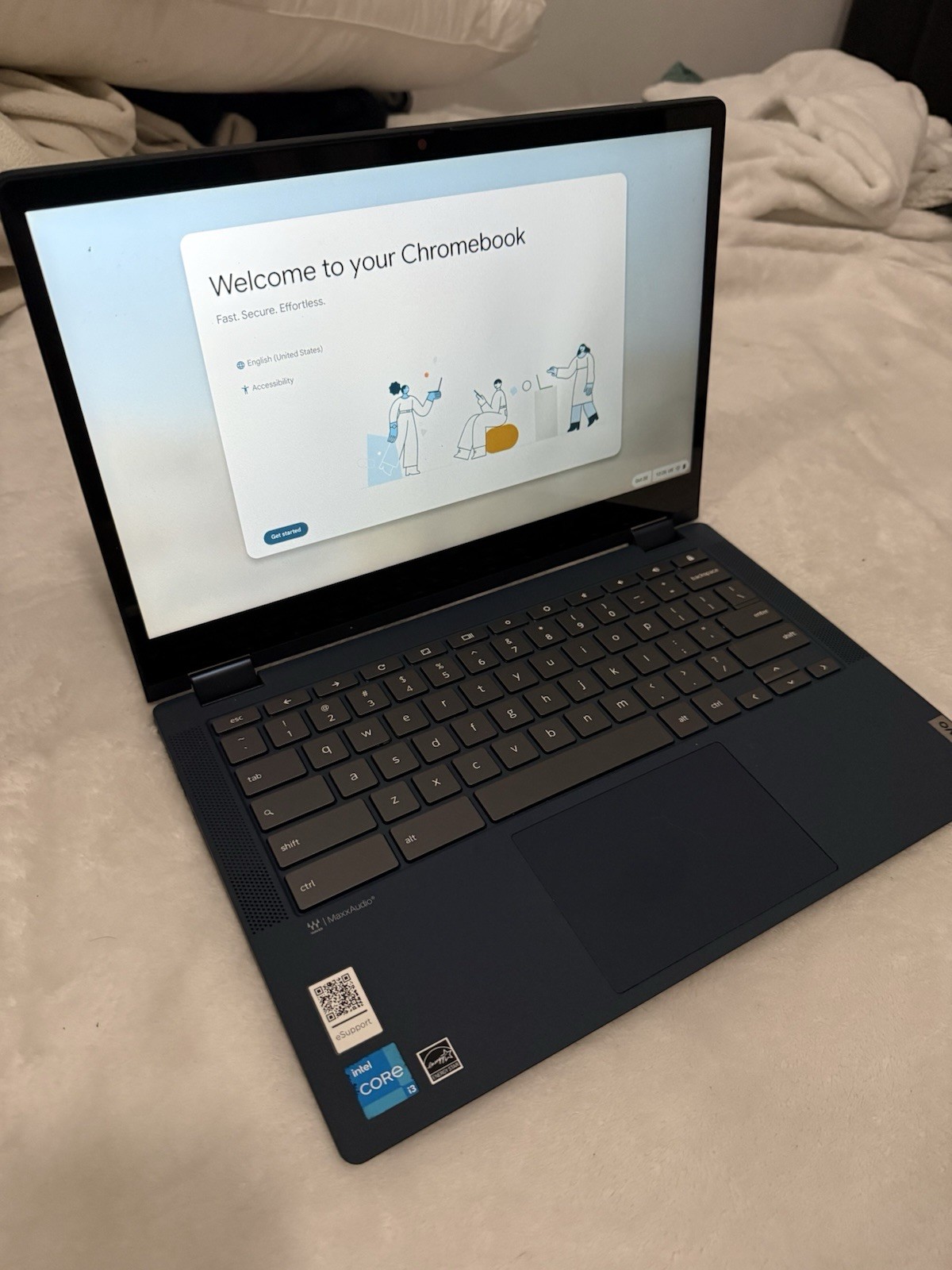 Lenovo Flex 5 Chromebook 13ITL6 i3-1115G4 8GB 128GB SSD 13.3″ Touch Blue