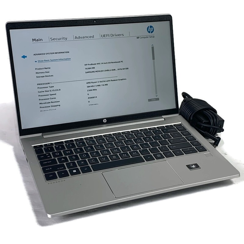 HP ProBook 445 G9 14″ Ryzen 5 5625U 2.3GHz 16GB 512GB NVMe SSD – Win11