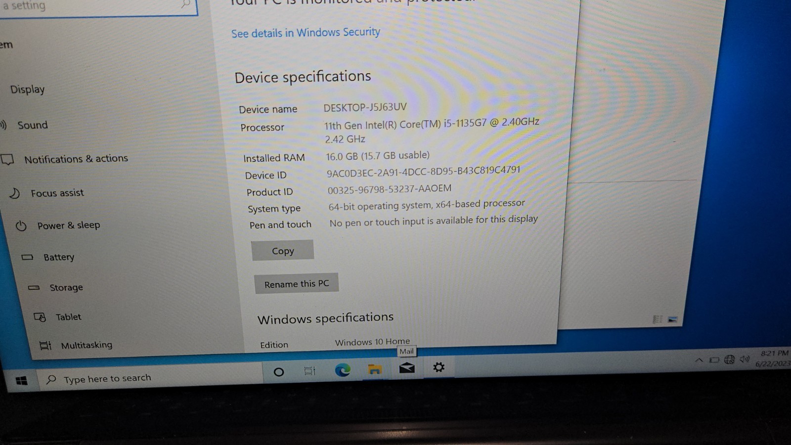 Gateway GWTN141-10BK 14.1″ FHD i5-1135G7 2.4GHz 16GB RAM + 512gb ssd! READ!