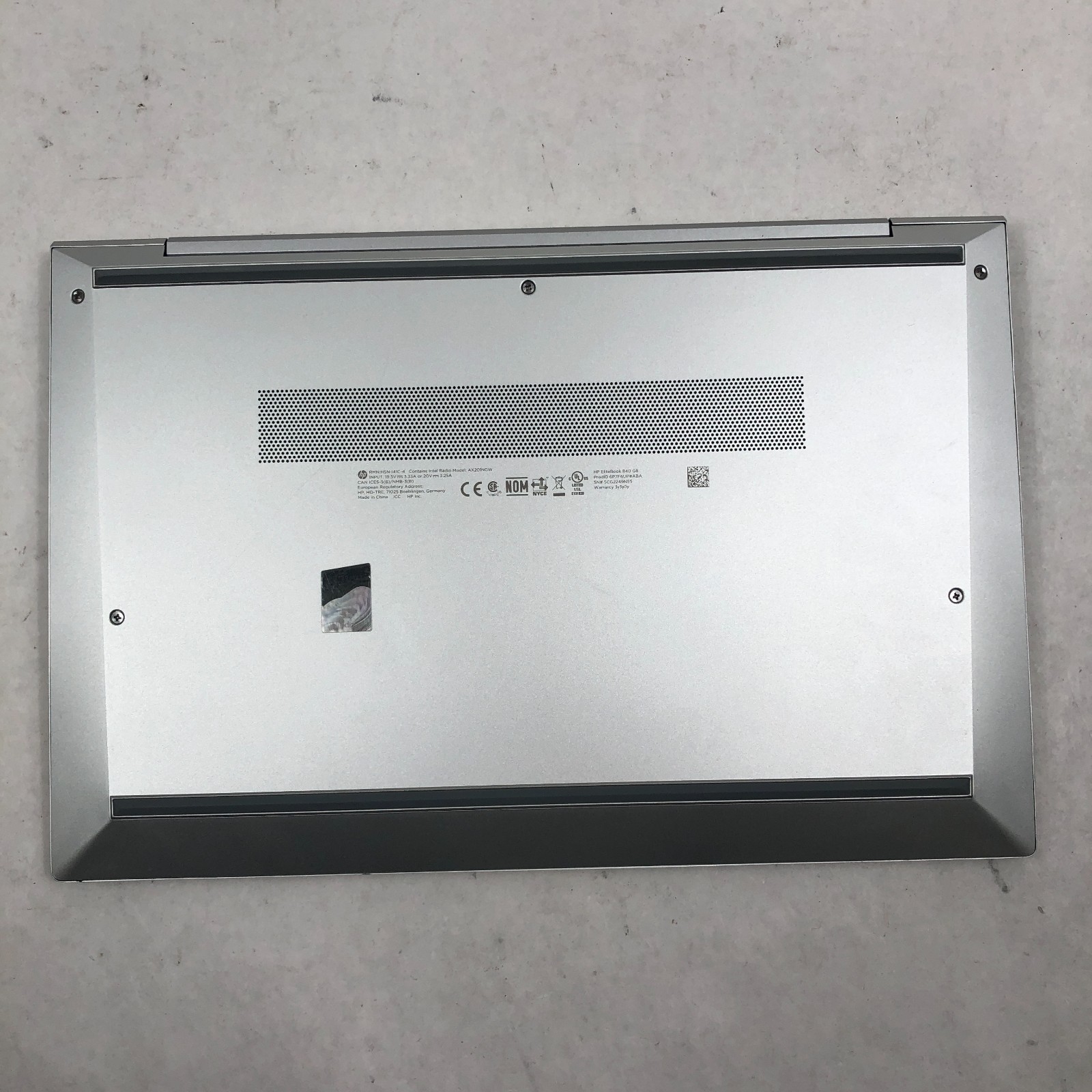HP EliteBook 840 G8 Laptop Intel Core i5-1145G7 2.60GHz 16GB RAM NO SSD