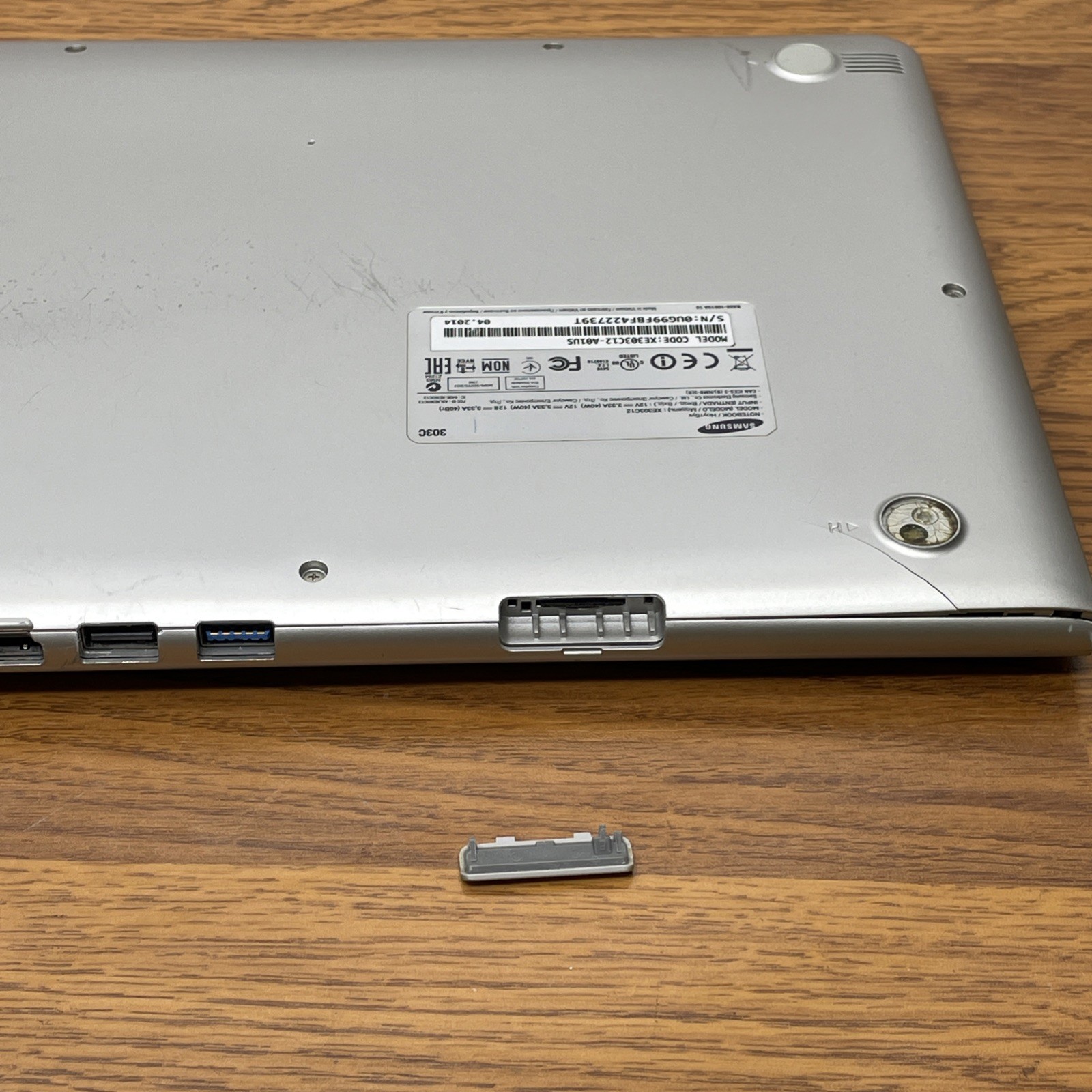Lot of 2 Laptops HP Stream 11–y010nr & Samsung Chromebook XE303C12 For Parts