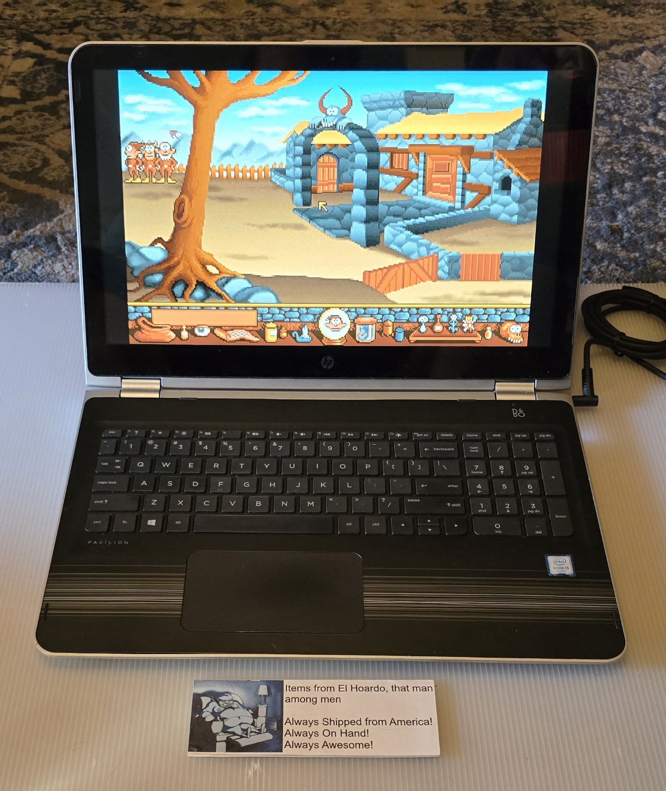 HP Pavillion X360 15-BK010NR – i5-6200U 2.30GHz – 8GB Ram 120GB SSD Touchscreen