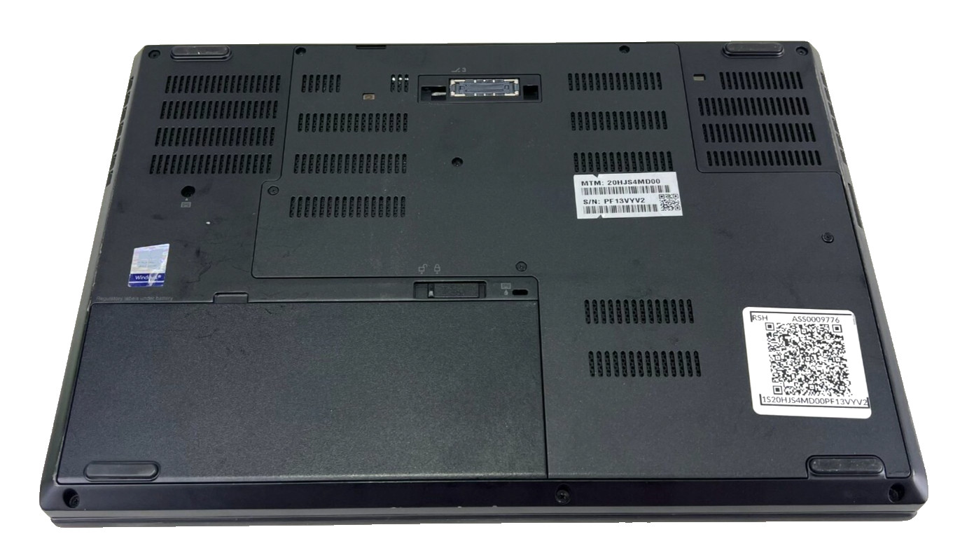 Lenovo ThinkPad P51 15.6″ Laptop Xeon NVIDIA 512GB SSD 32GB RAM Win 11 (RSH) C