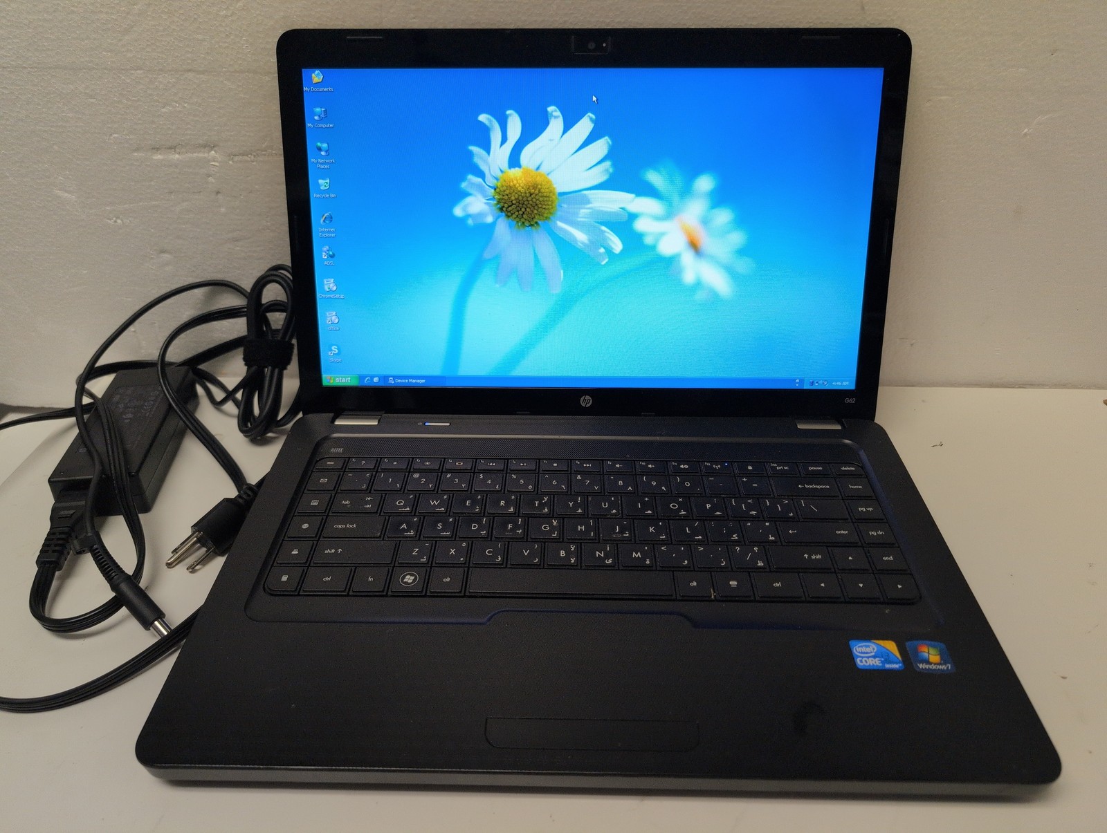 NICE HP G62 Notebook Intel Core i3 M350 2.27GHz /320GB HDD/ 2GB RAM /Win XP –