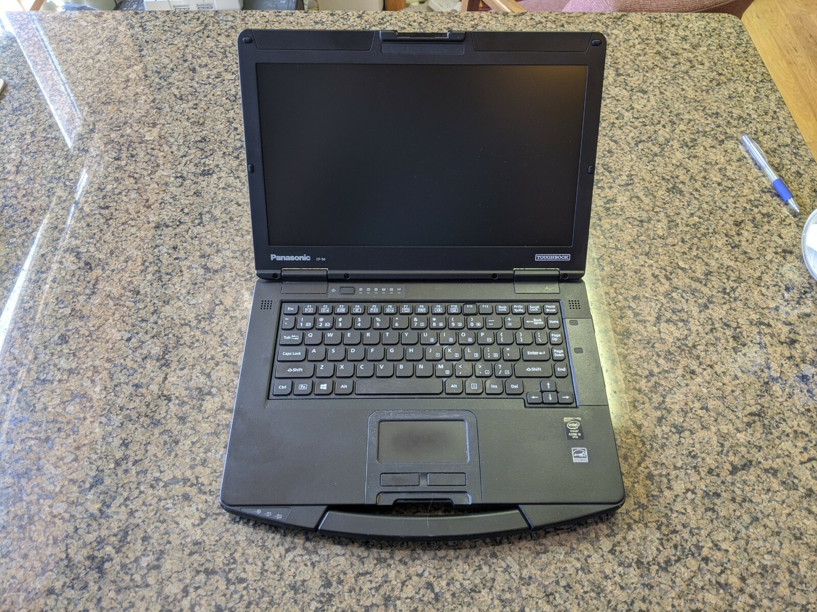 Panasonic Toughbook CF-54 mk1 Core i5-5300U 8GB RAM 240GB SSD Win10 w/ Bad Latch