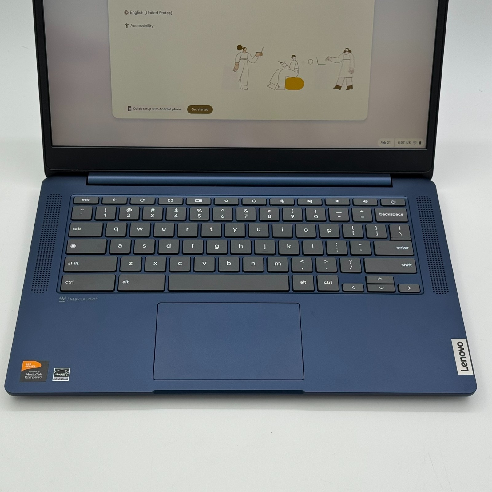 Lenovo IdeaPad Slim 3 Chromebook 14″ FHD MediaTek 8-Core 4GB 64GB Abyss Blue