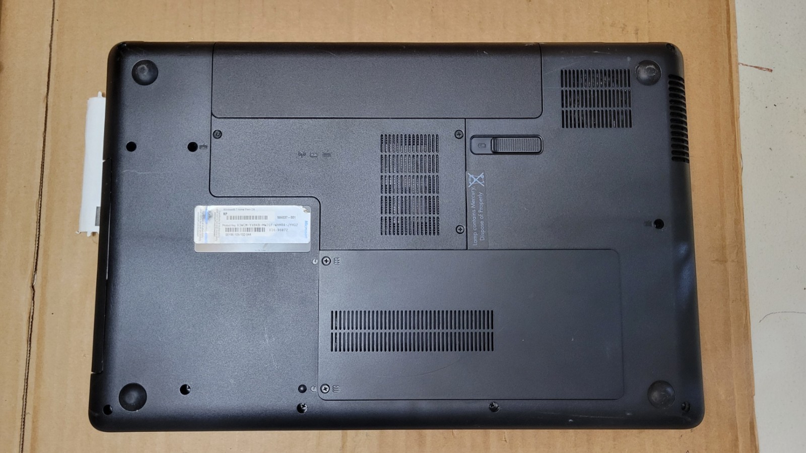 Compaq Presario CQ56 Intel Celeron 900 2.2GHz 2 GB RAM –Parts or Repair–