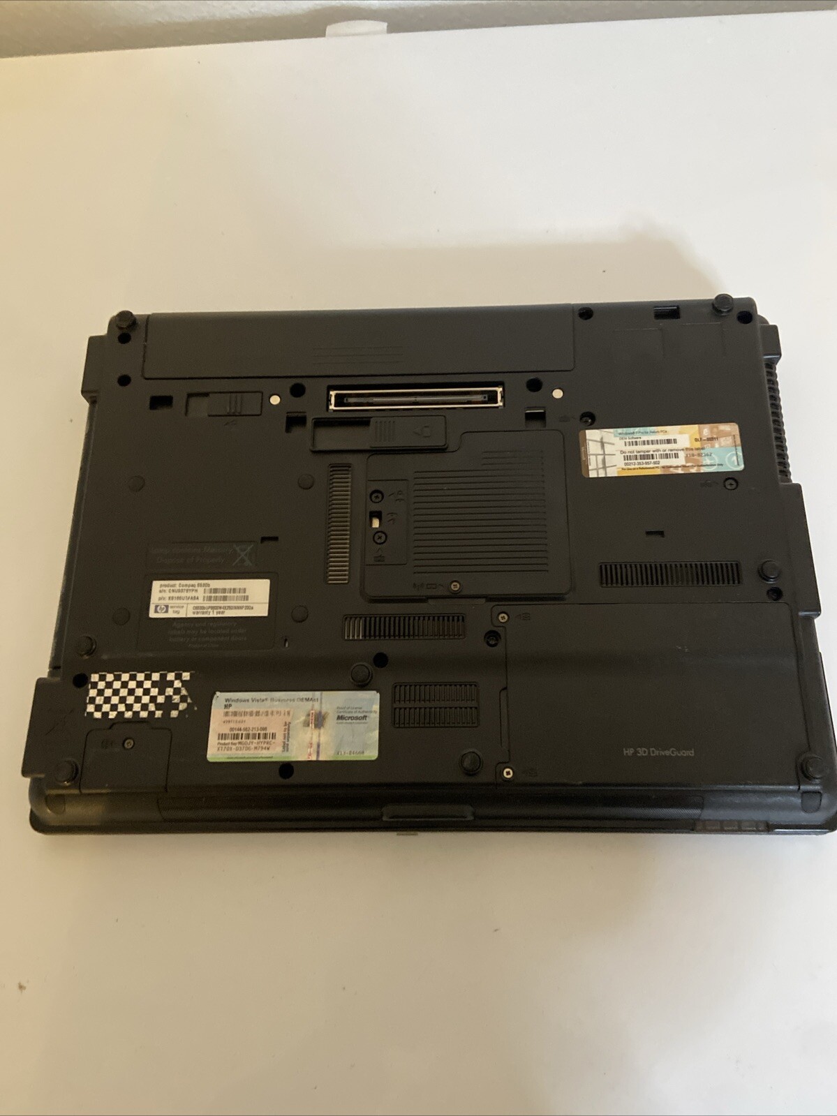 HP Compaq 6530b 14″ Laptop C2D P8600 2.4GHz 4GB RAM 320 HDD Win10 BAD BATTERY