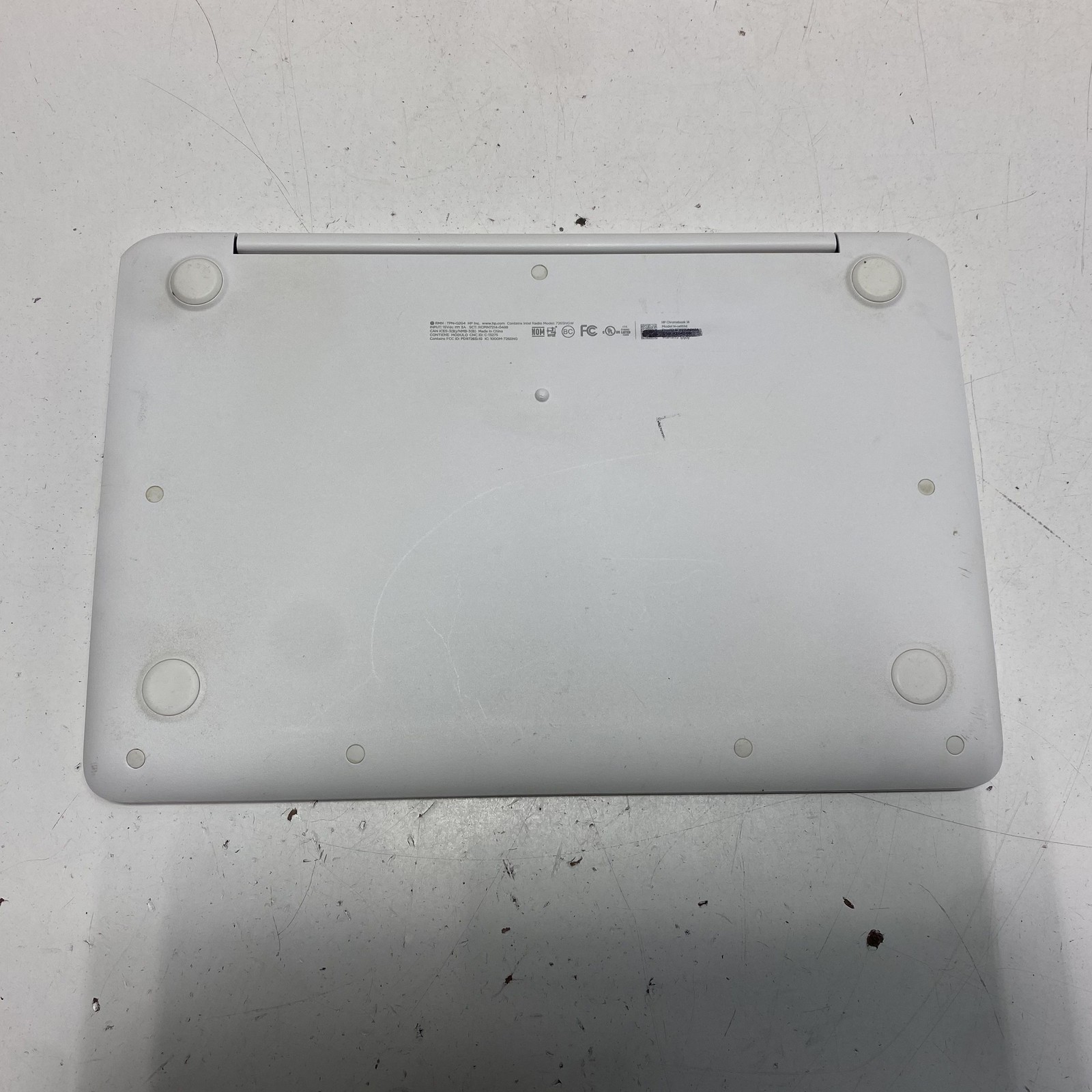 HP Chromebook 14-ca053cl 14″ Intel Laptop White Chrome OS Tested