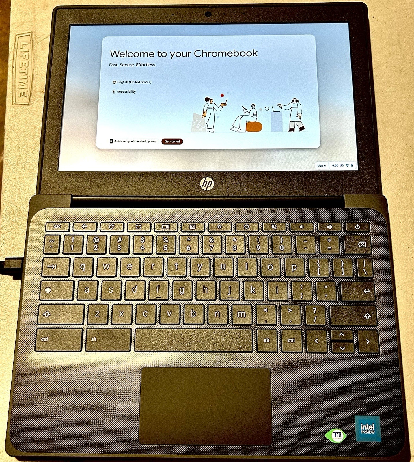 HP Fortis 11 G10 Chromebook Touchscreen Intel N100 4GB 32GB – New
