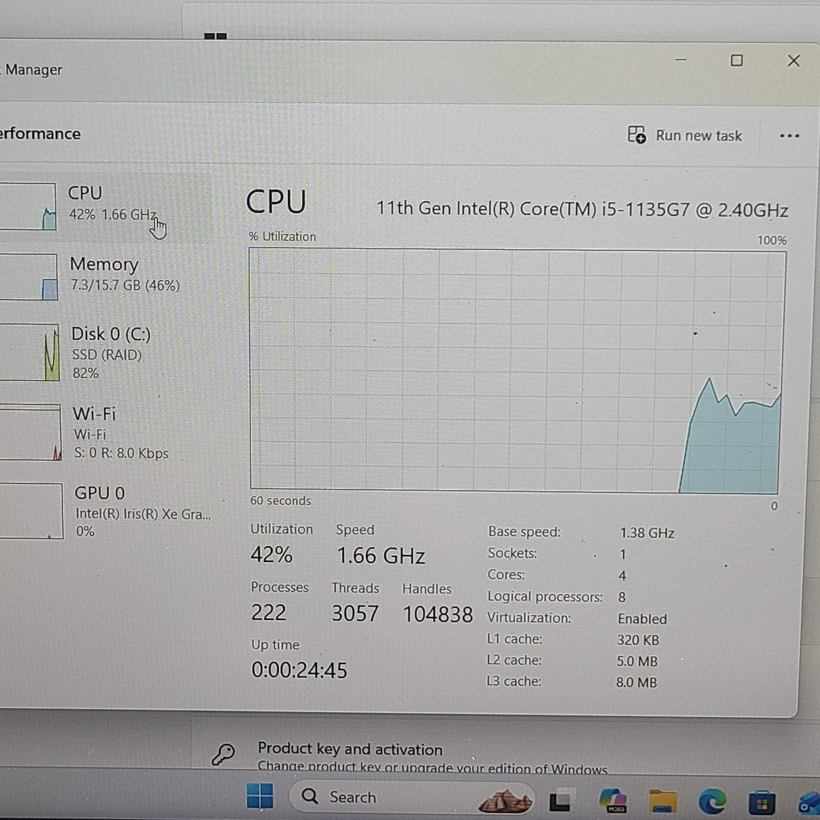 Dell Latitude 3520 15.6″ i5-1135G7 2.4GHz 16GB RAM 256GB SSD