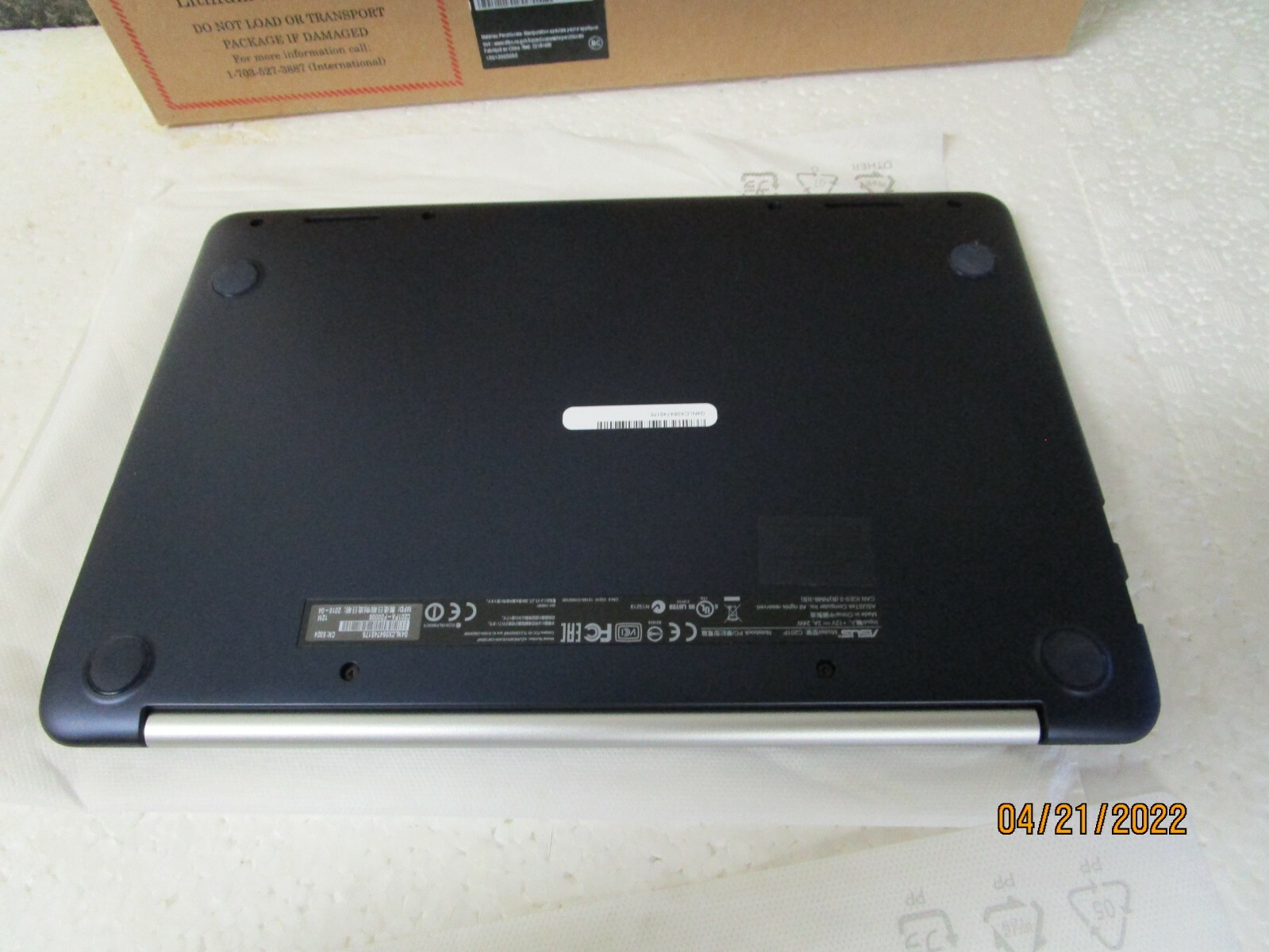 Asus C201P Chromebook – New Opened Box – BAD BATTERY
