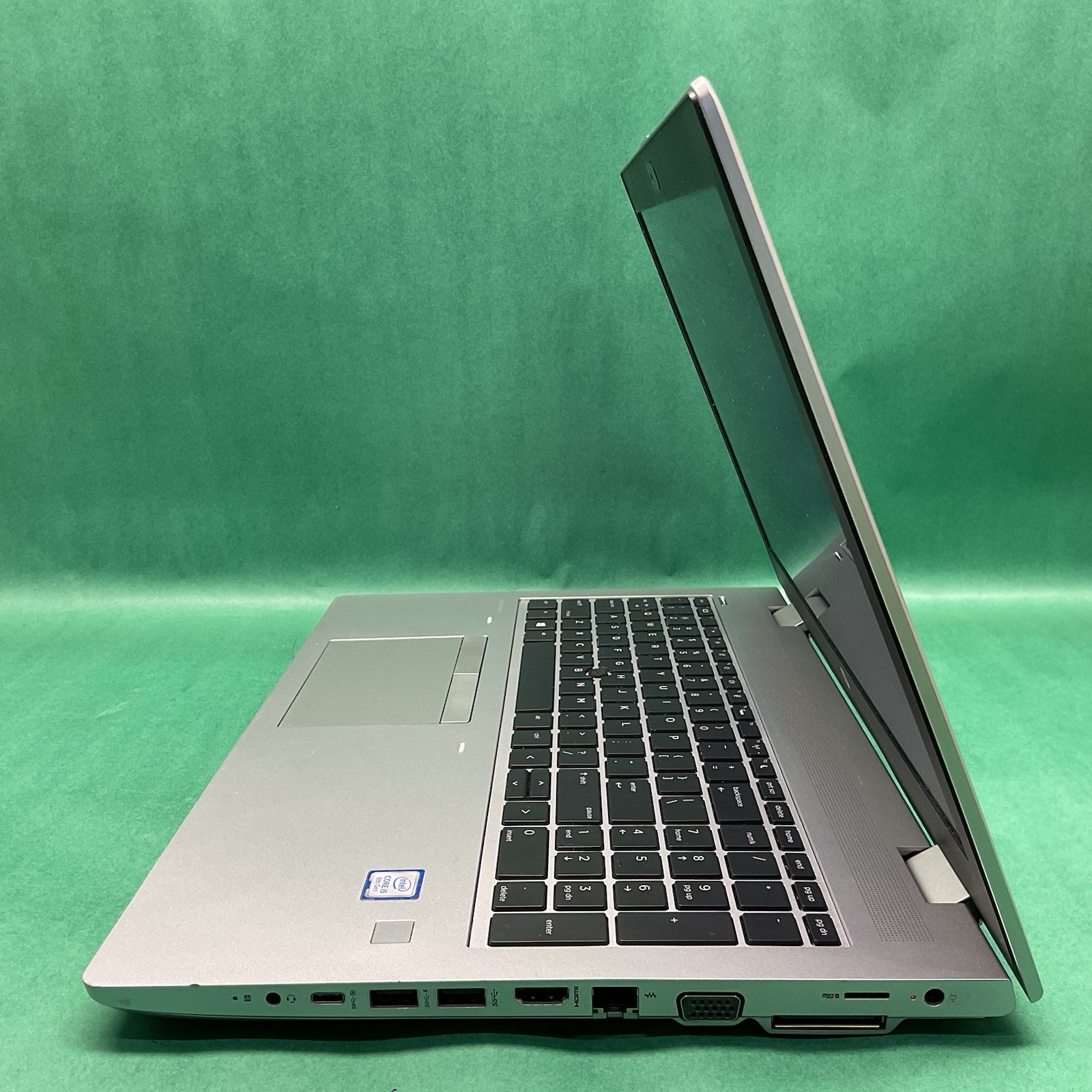 HP Probook 650 G5 – Powers On – NO HARD DRIVE- Untested
