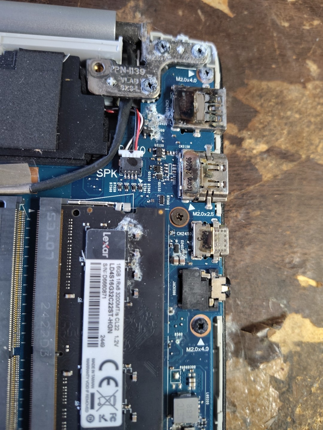17-cn2283st HP 17in Laptop For Parts