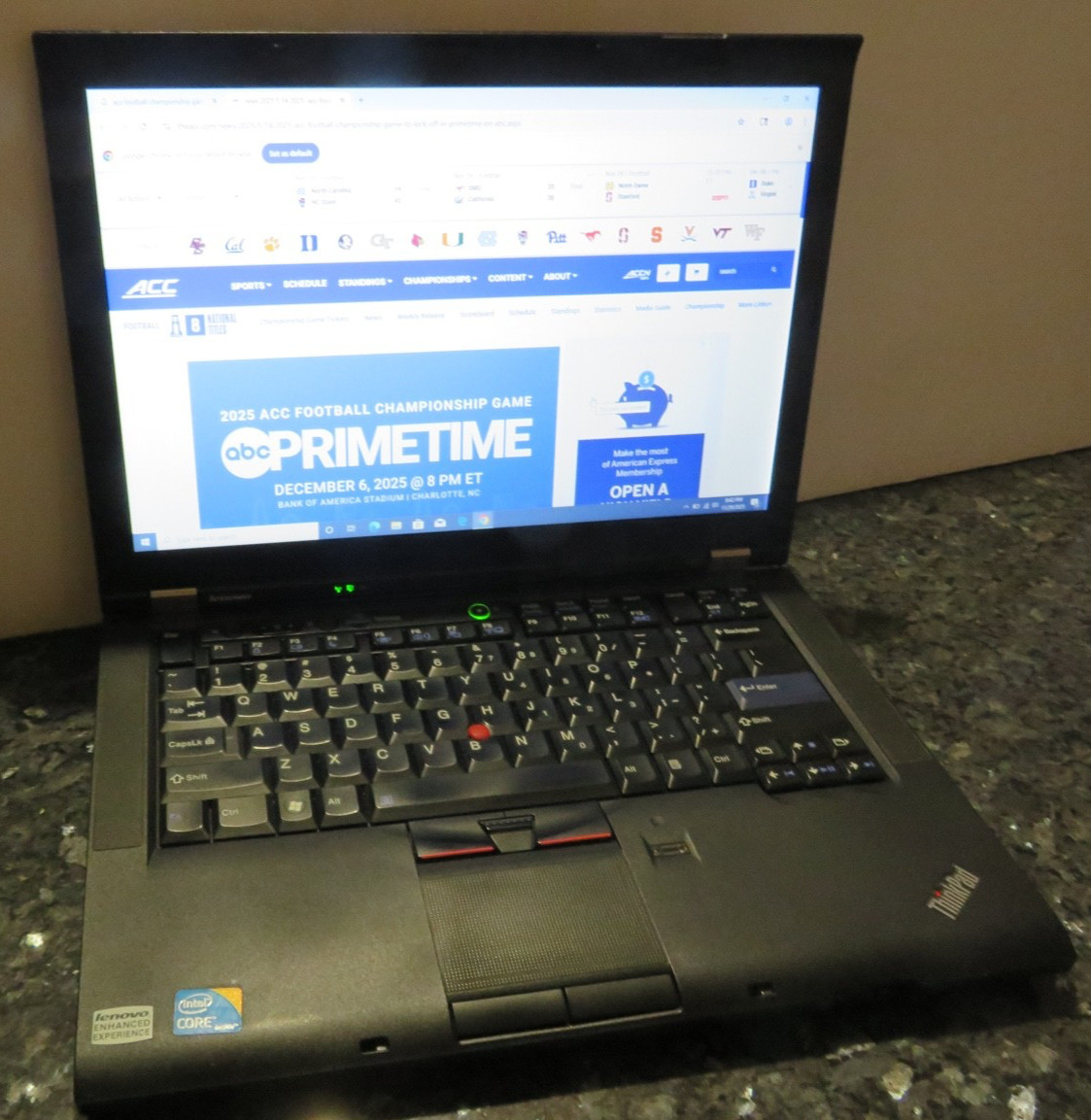 LENOVO ThinkPad T410 Intel i5- 2.4 GHz 8GB 300GB DVD