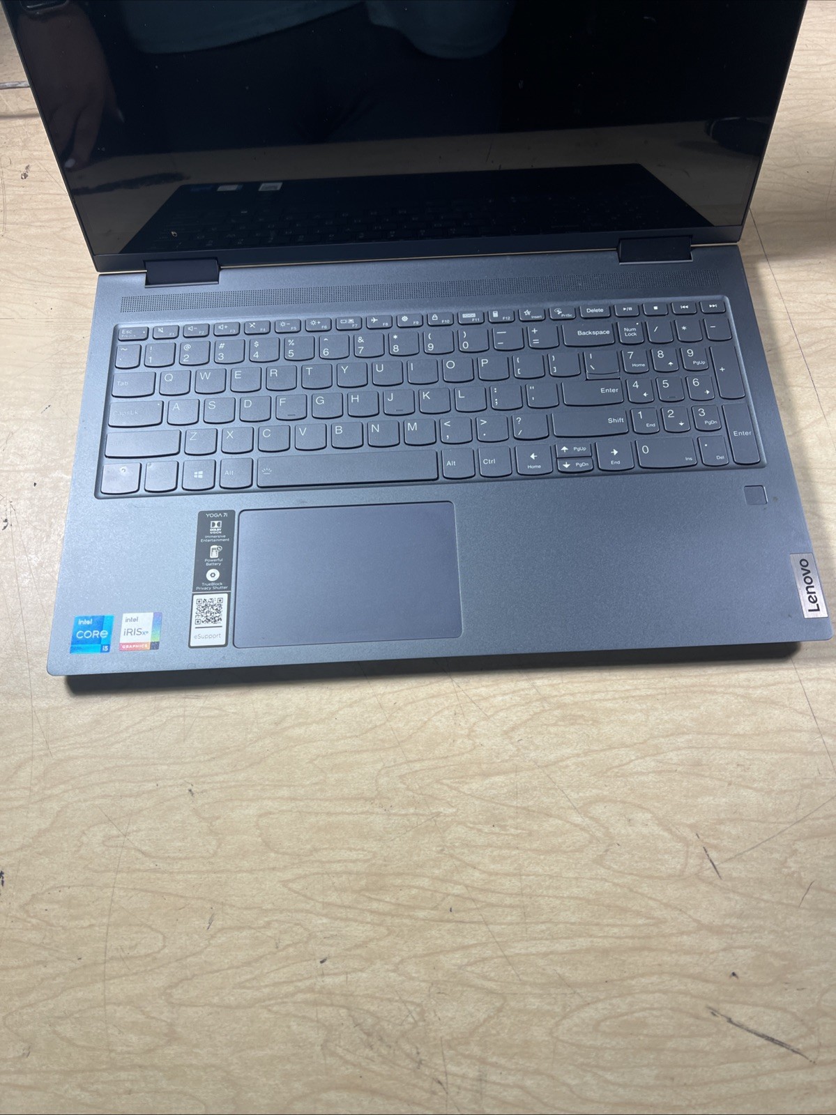 YOGA 7 15ITL5 INTEL CORE I5-1135G7 2.40GHZ 8GB RAM **NO HD/ NO CADDIE/ NO OS