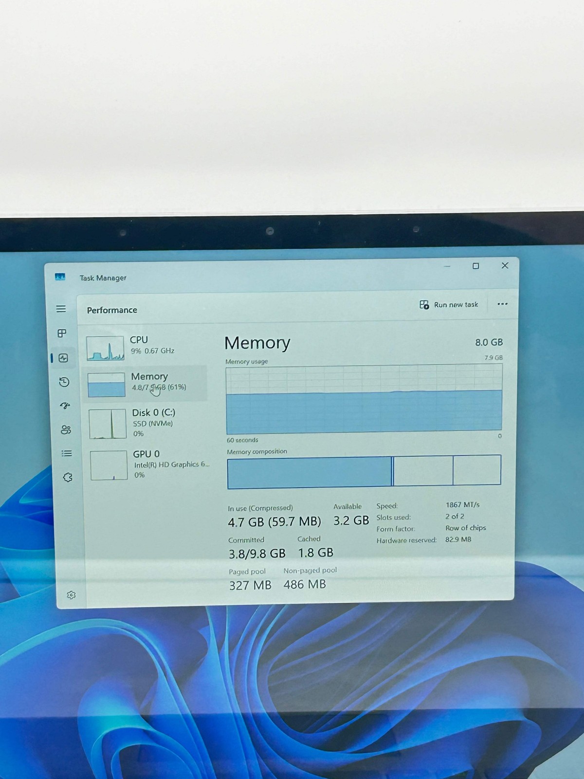 Microsoft Surface 1769 12.3″ i5-7200U 8GB RAM 256GB SSD