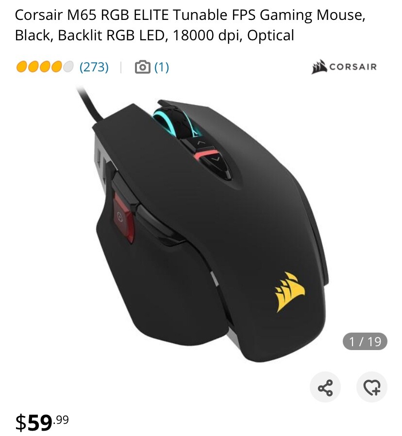 acer nitro 5 gaming laptop including Cosair gaming mouse 