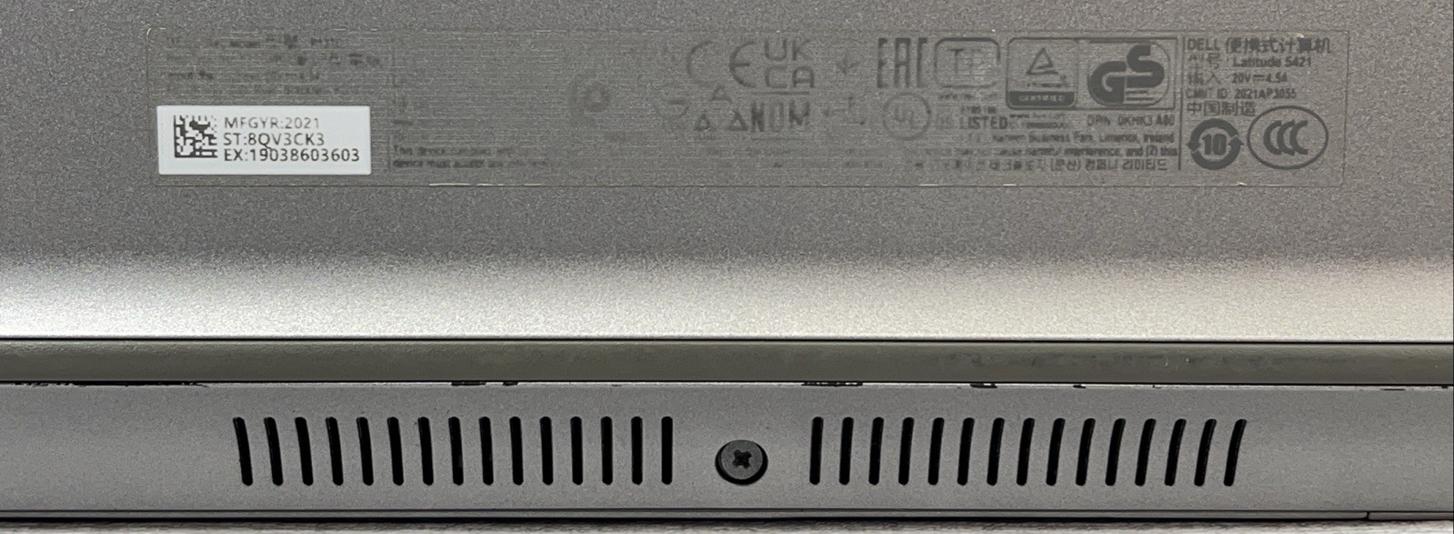Dell Latitude 5421 i5-11400H 16GB RAM 256GB SSD 14”