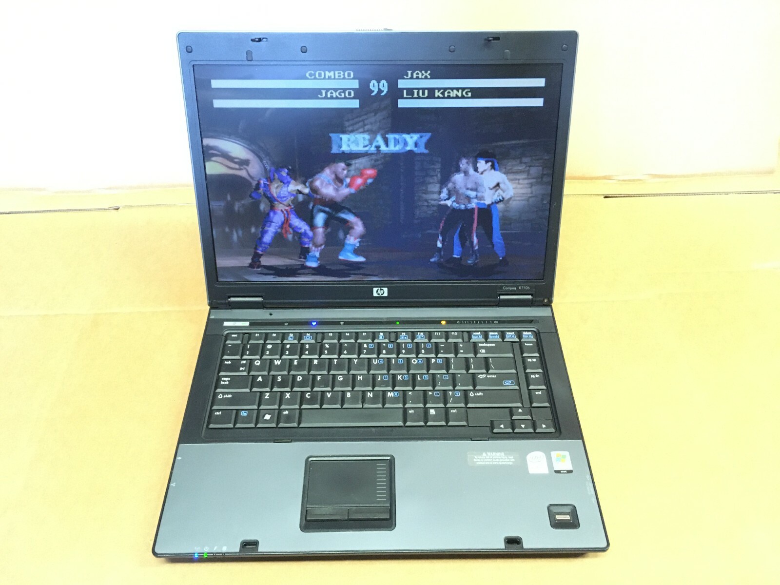 HP Compaq 6710b 15.4″ Laptop 2.0GHz 2GB 80GB HDD DVD WIFI LAN S-VIDEO WINDOWS XP