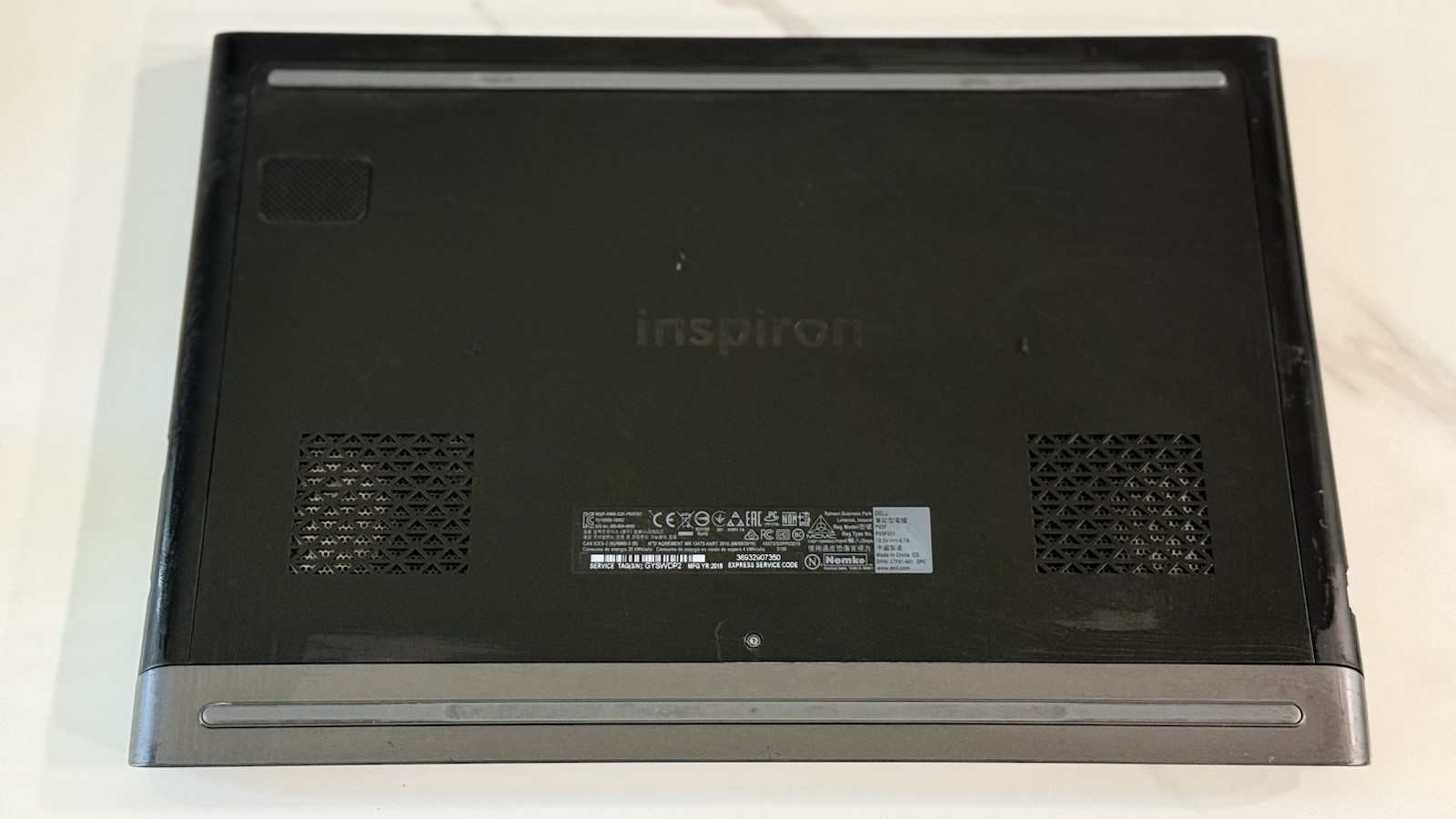✅RE NEW✅Dell Inspiron 15 7000 Gaming✅I5-7300HQ✅16GB✅GTX 1050✅768GB SSD✅Adapter✅