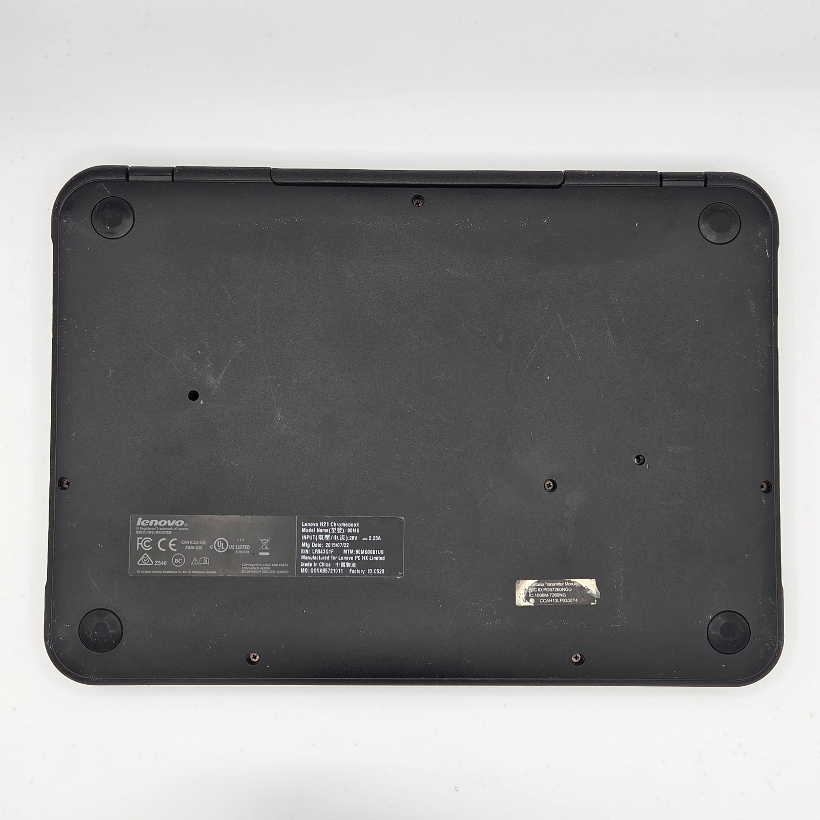 Lenovo N21 11.6″ Chromebook Laptop Intel N2840 2.16GHz Dual-Core 16GB SSD/4GBRAM