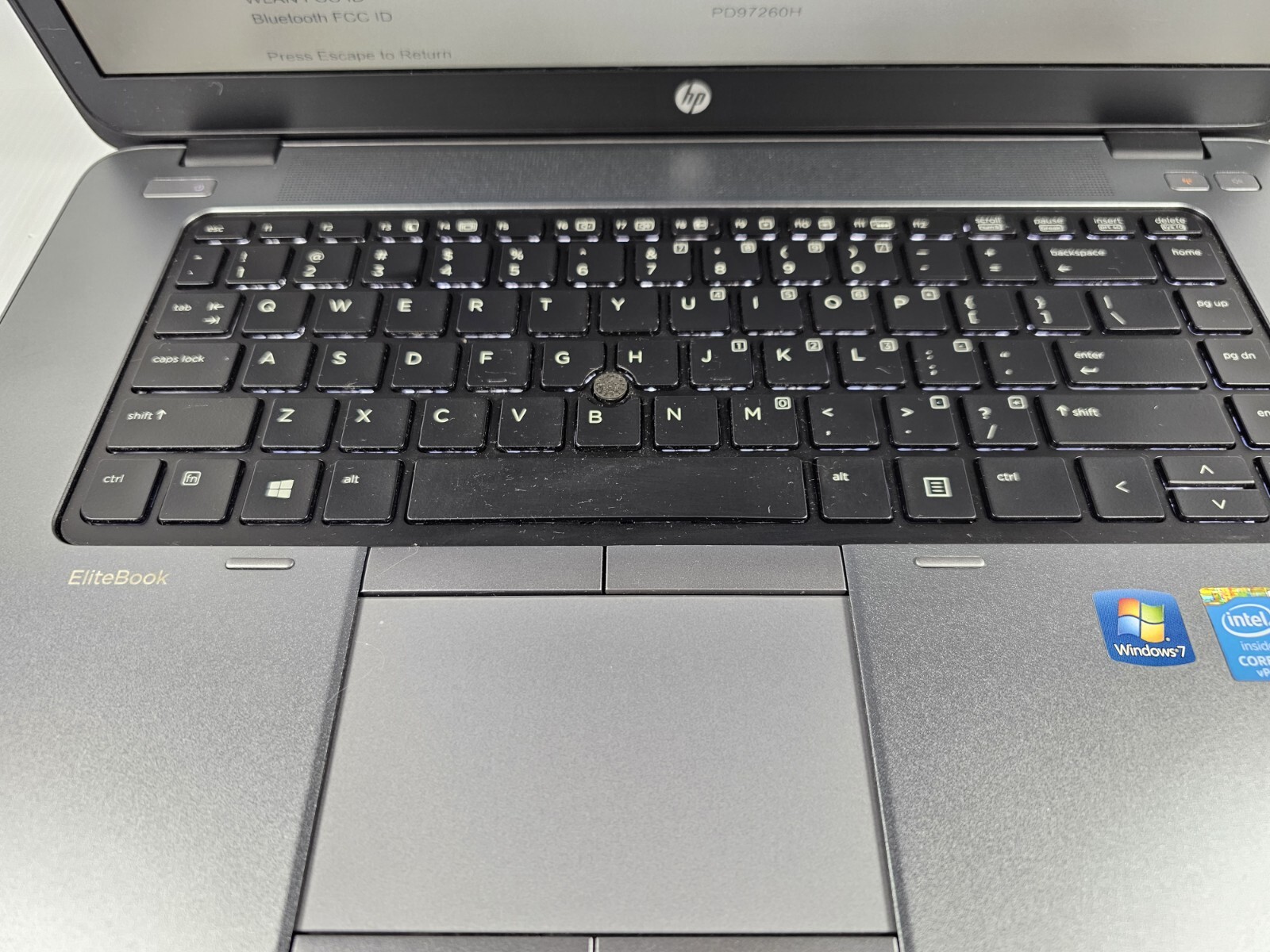 HP Elitebook 850 G1 14″W Core i7 4600U 2.1GHz, 16GB RAM NO HDD/BATTERY