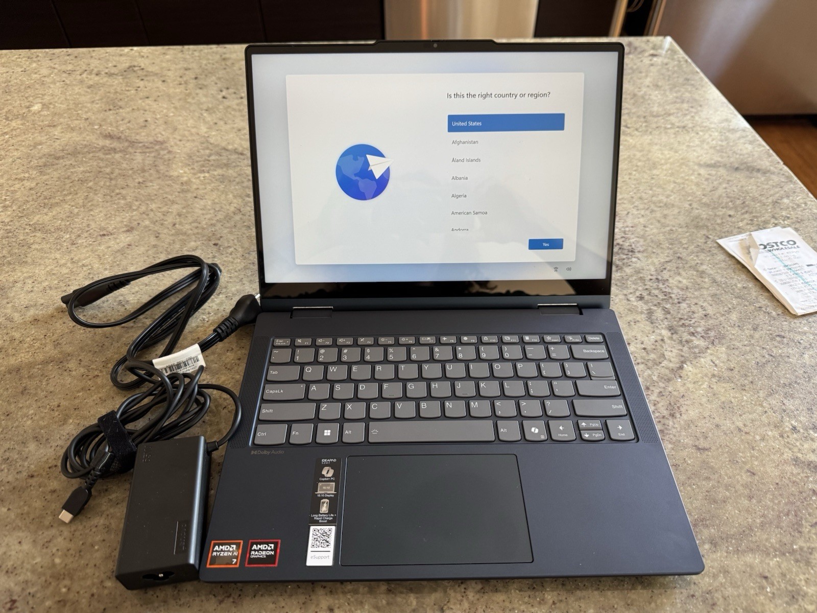 Lenovo Ideapad 5 83KT001YUS 14″ FHD Touch Ryzen AI7 350 16GB 1TB SSD W11H 2in1