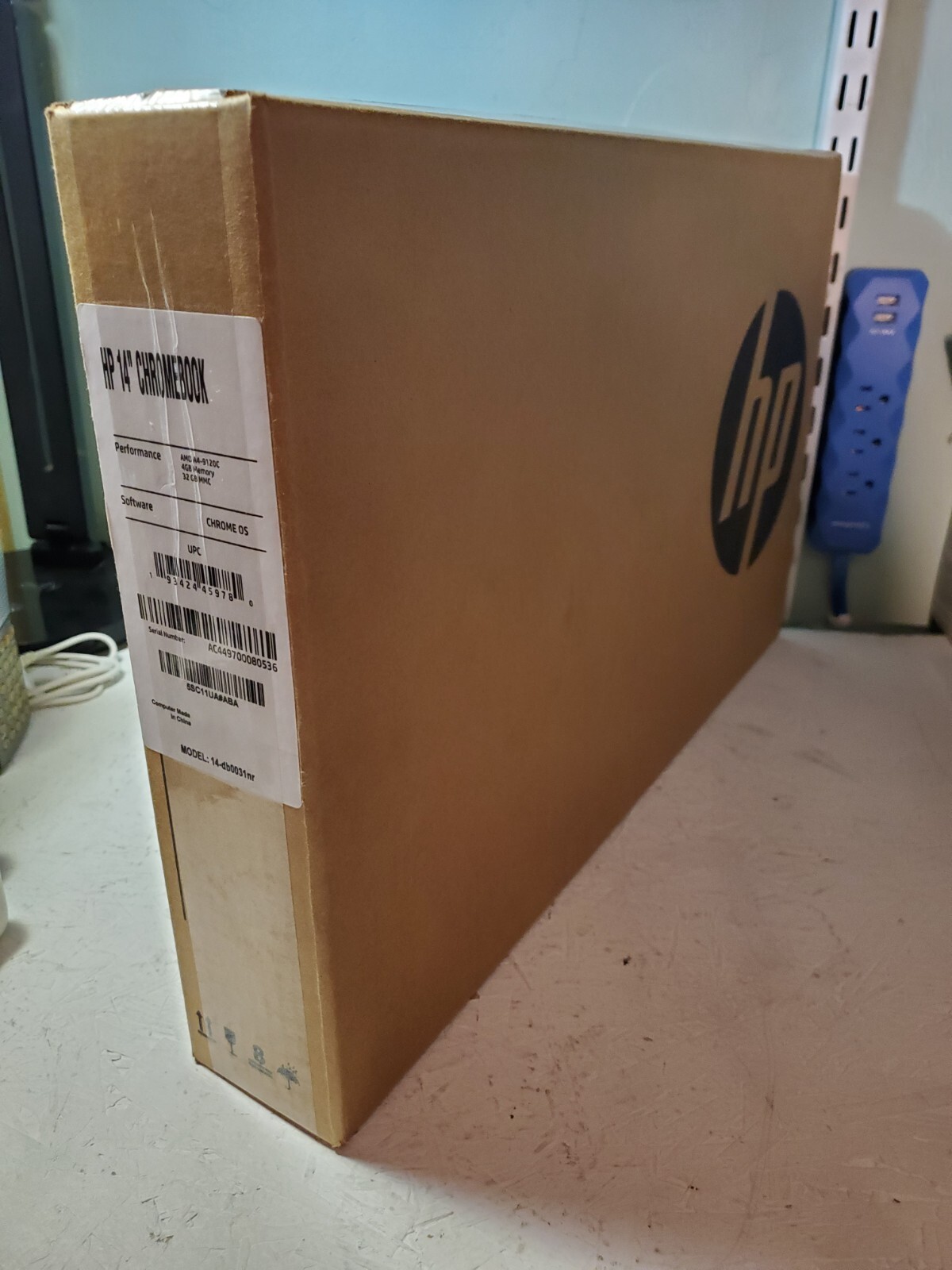HP 14-db0031nr 14″ (32GB, AMD A4 Dual-Core, 2.20GHz, 4GB) Chromebook Factory New