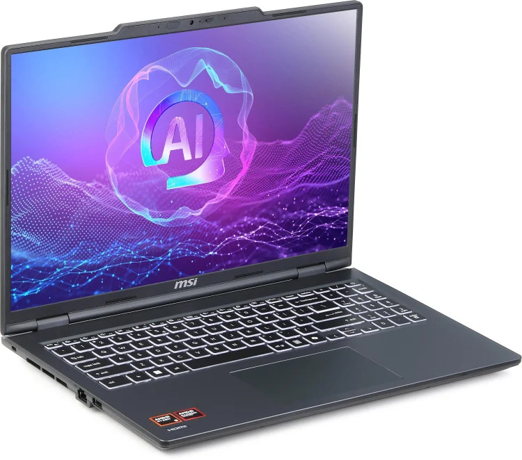 MSI Venture A16 AI A2HM PC Laptop – Solid Gray