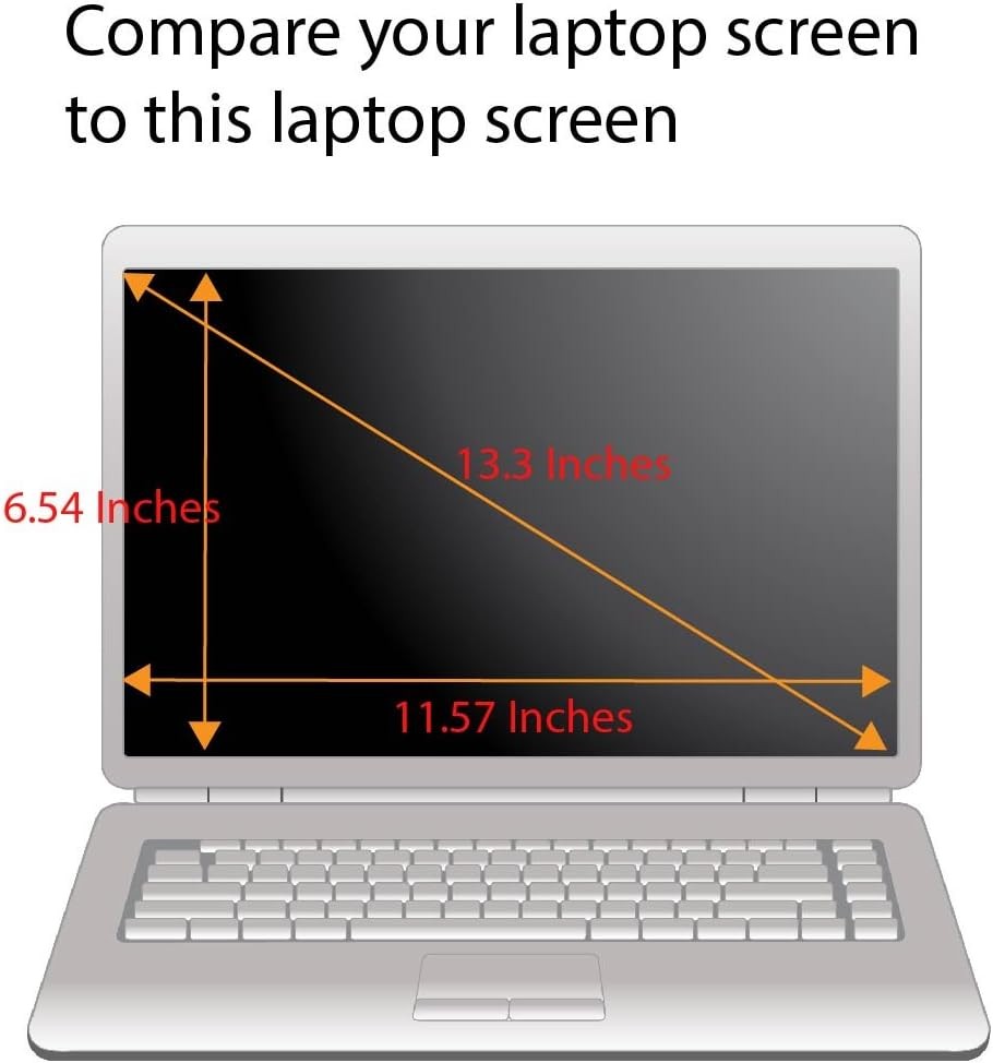 Anti Blue Light Screen Protector for 13.3 Inches Laptop – 3 Pack