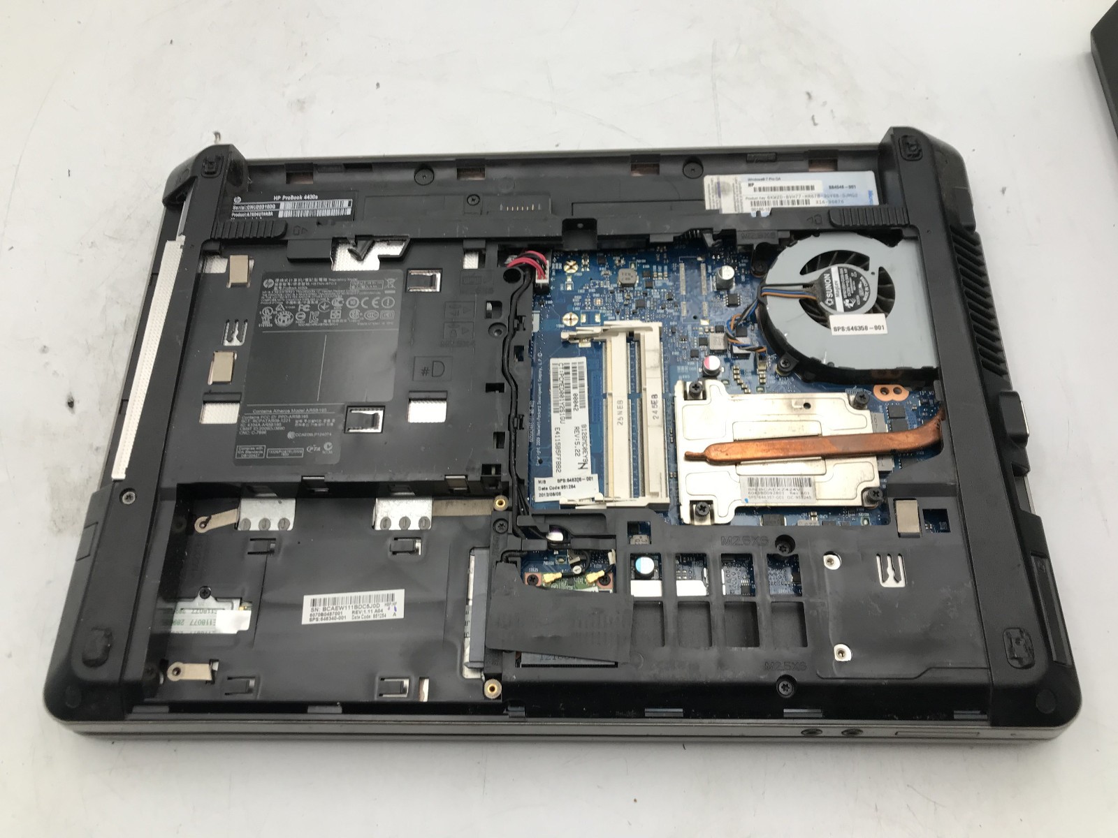 HP PROBOOK 4430S – FOR PARTS/REPAIR – INTEL I5 2ND GEN – NO RAM – READ DESC – BB